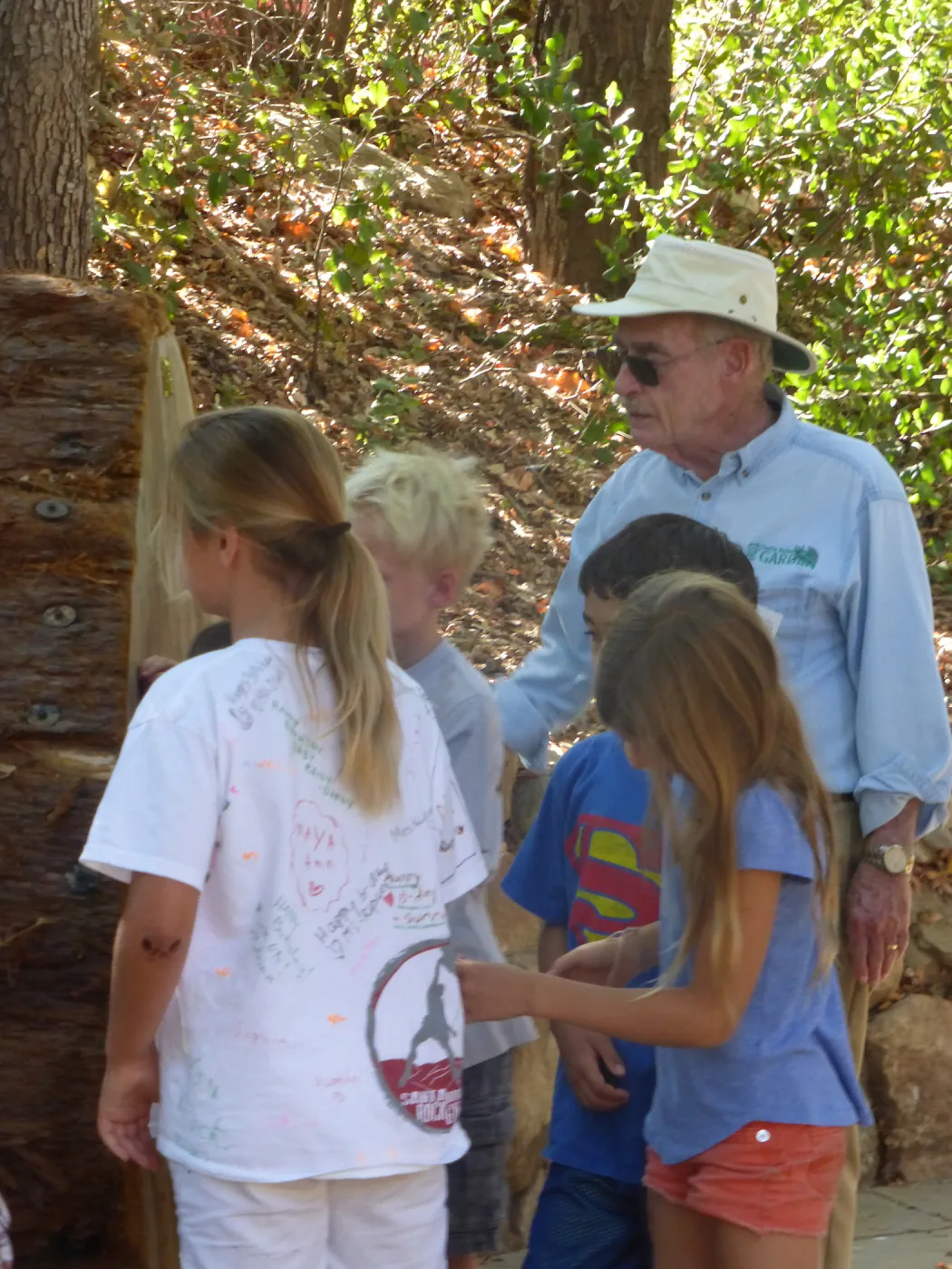 Chumash Uses of Plants Tour for 3rd Graders from Cold Springs School