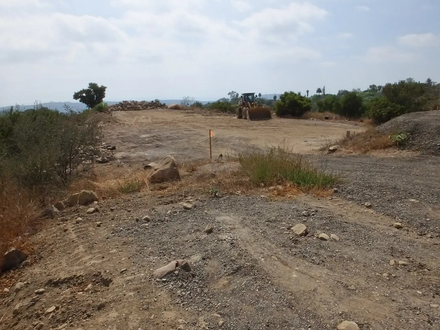 Pritzlaff Conservation Center site shortly before start of construction.