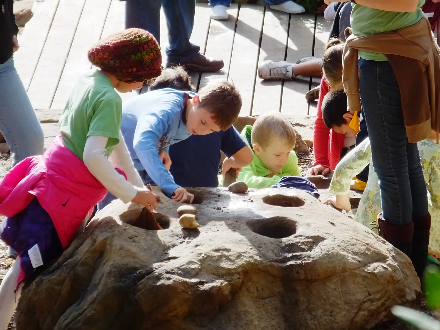 3rd graders from Hope School, Chumash Uses of Native Plants Tour