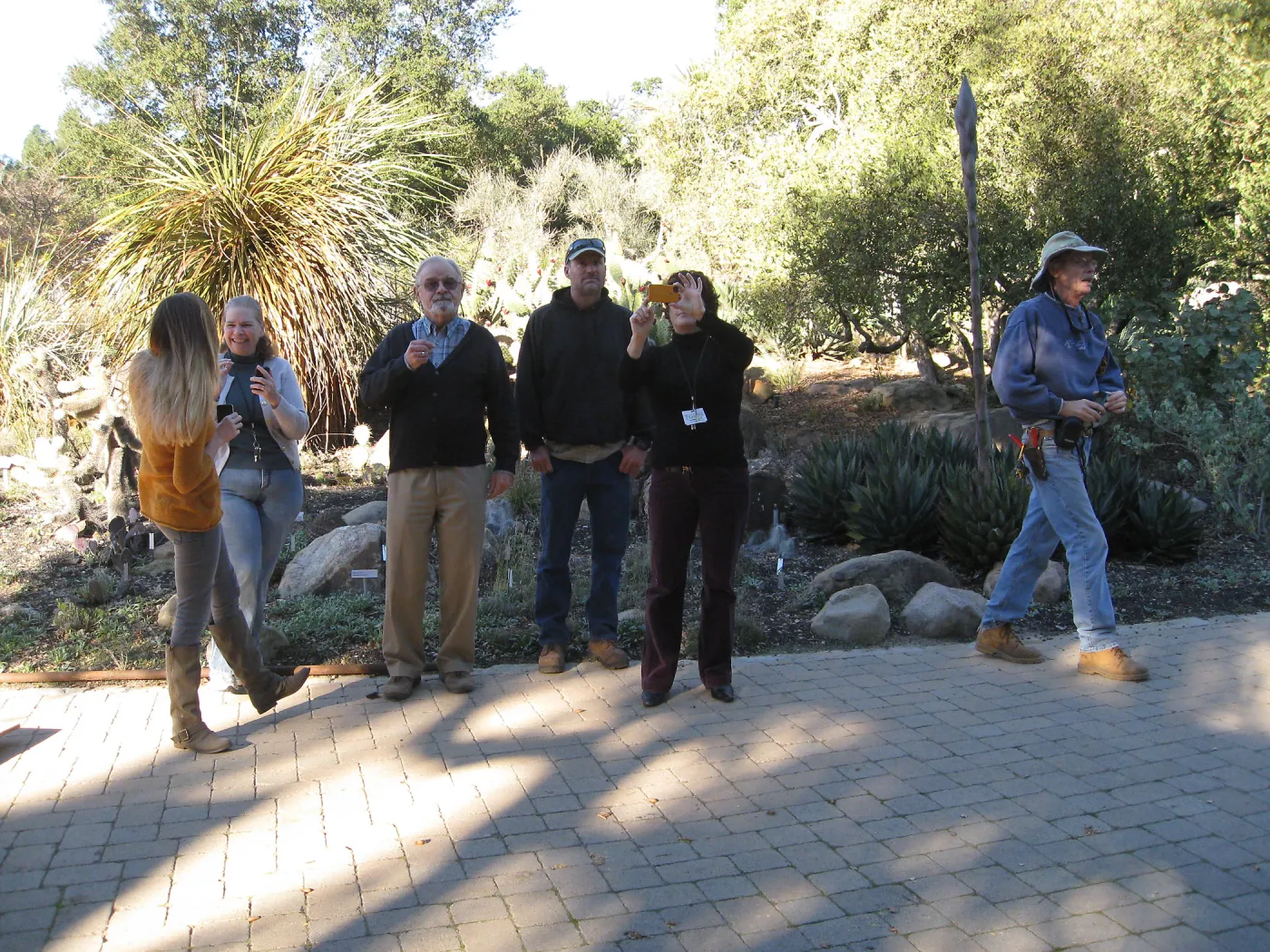 2012 Meadow Oaks Planting, Joan Evans, Dieter Wilken, Tony Lee, Barbara Backlund, Jay Kendall