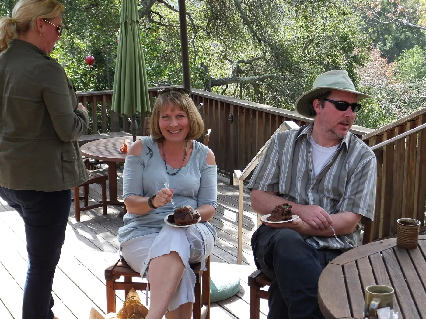 Staff farewell party for Tricia Wardlaw