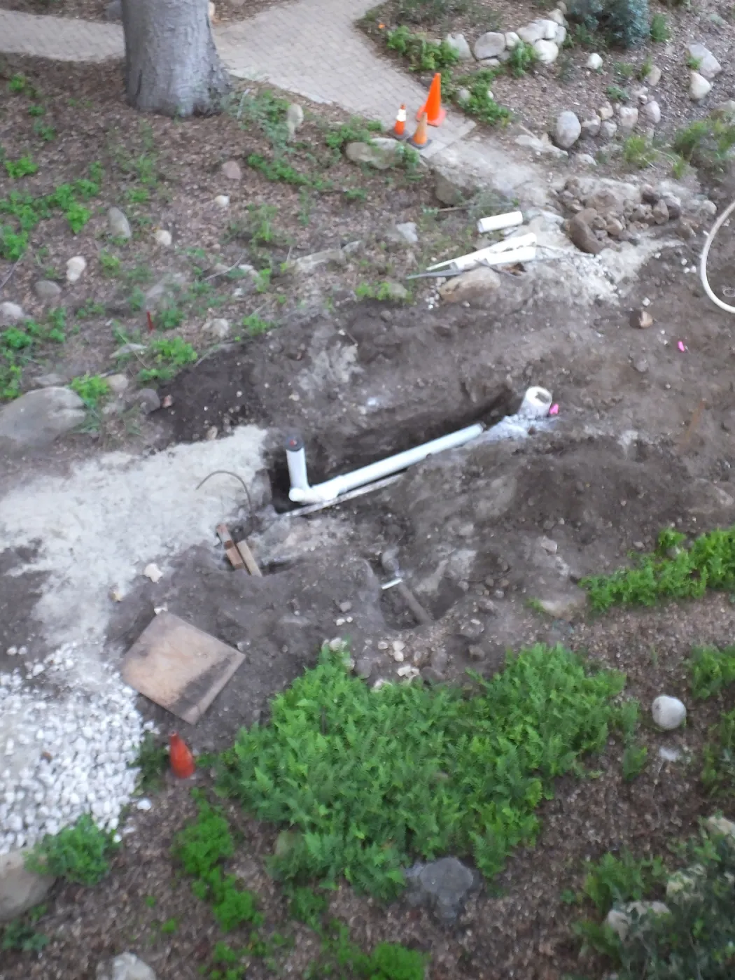 Arroyo Sewer Line Construction