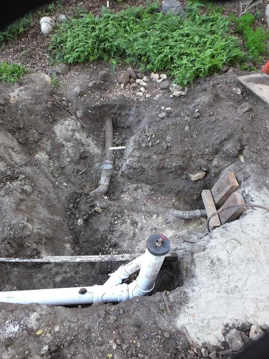 Arroyo Sewer Line Construction