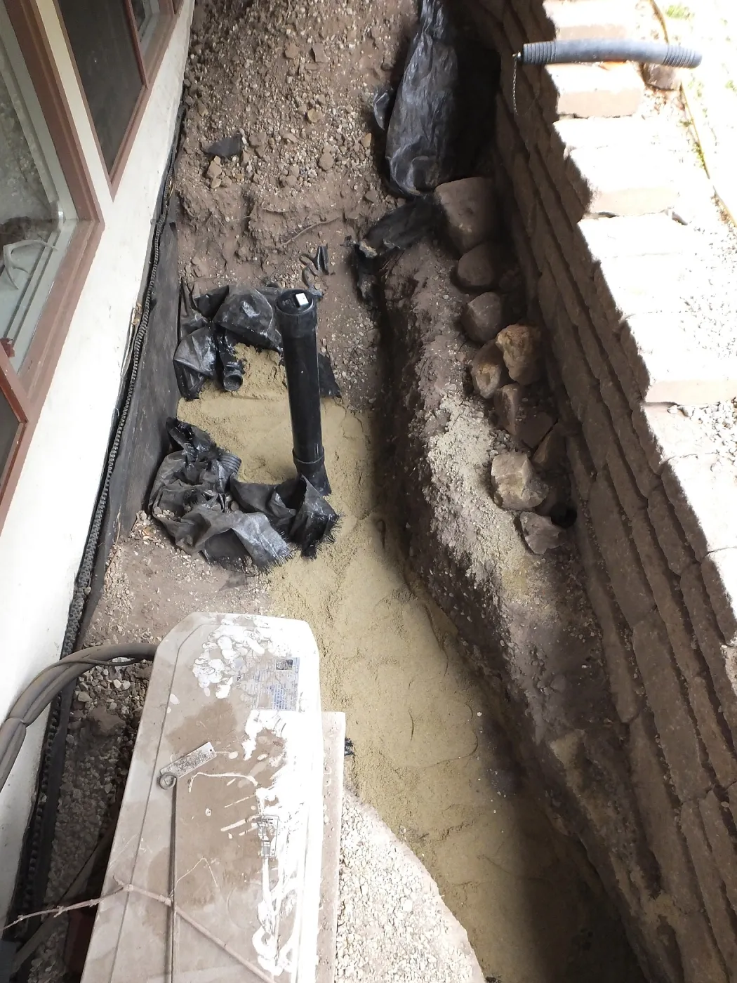 Arroyo Sewer Line Construction