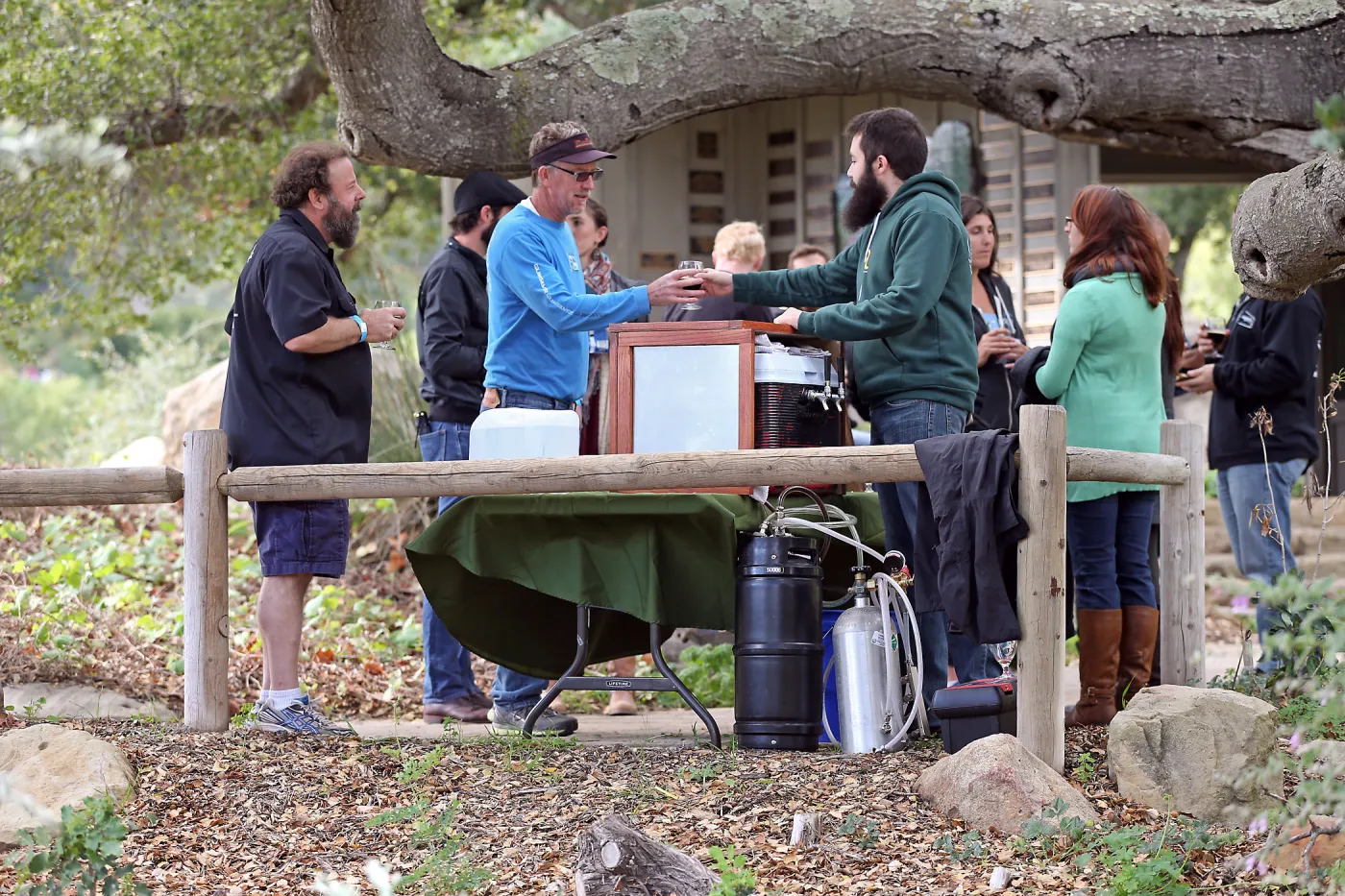 2015 Santa Barbara Beer Garden Event, Bravery Brewing