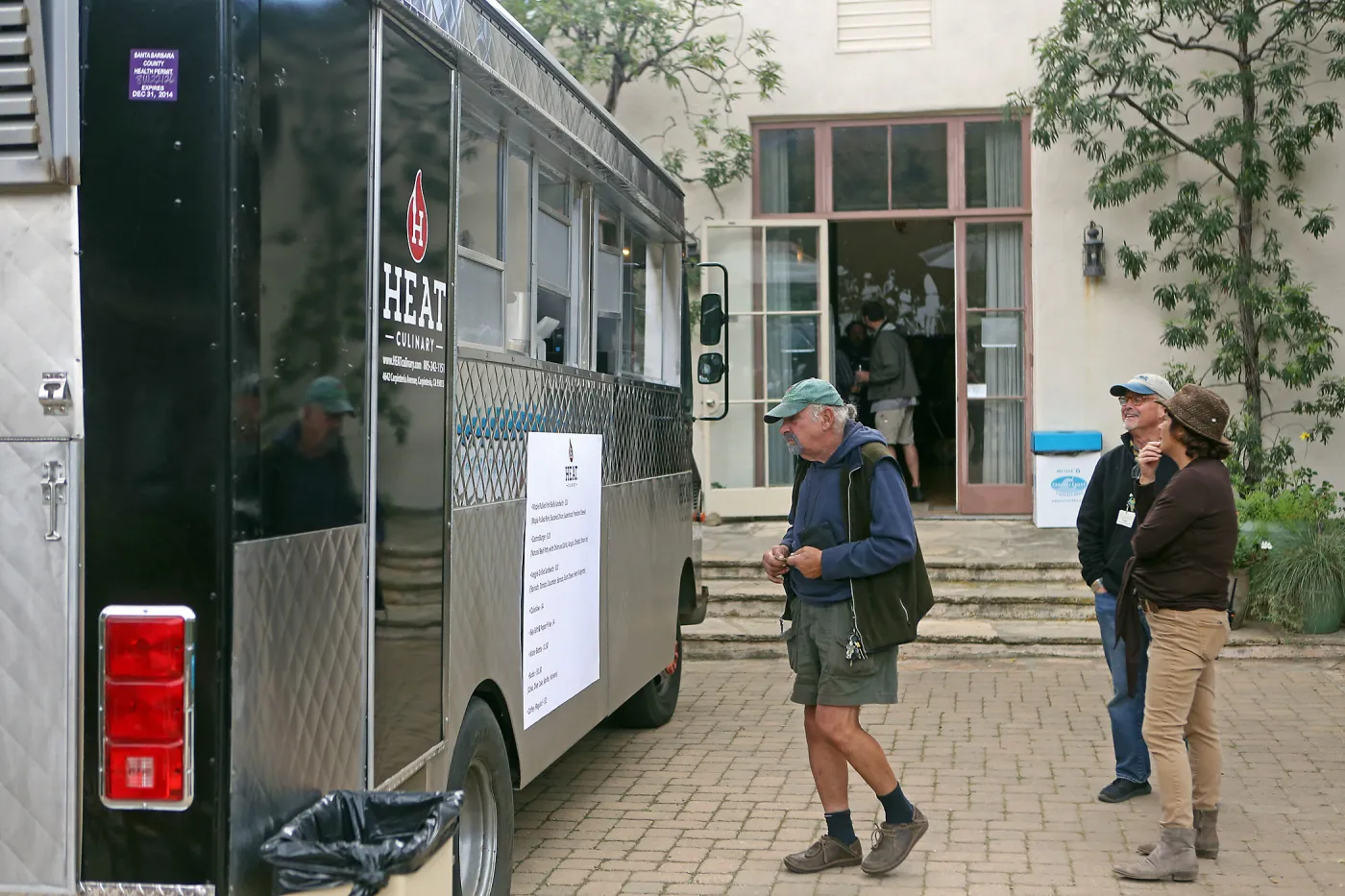 2015 Santa Barbara Beer Garden Event, HEAT Culinary Food Truck