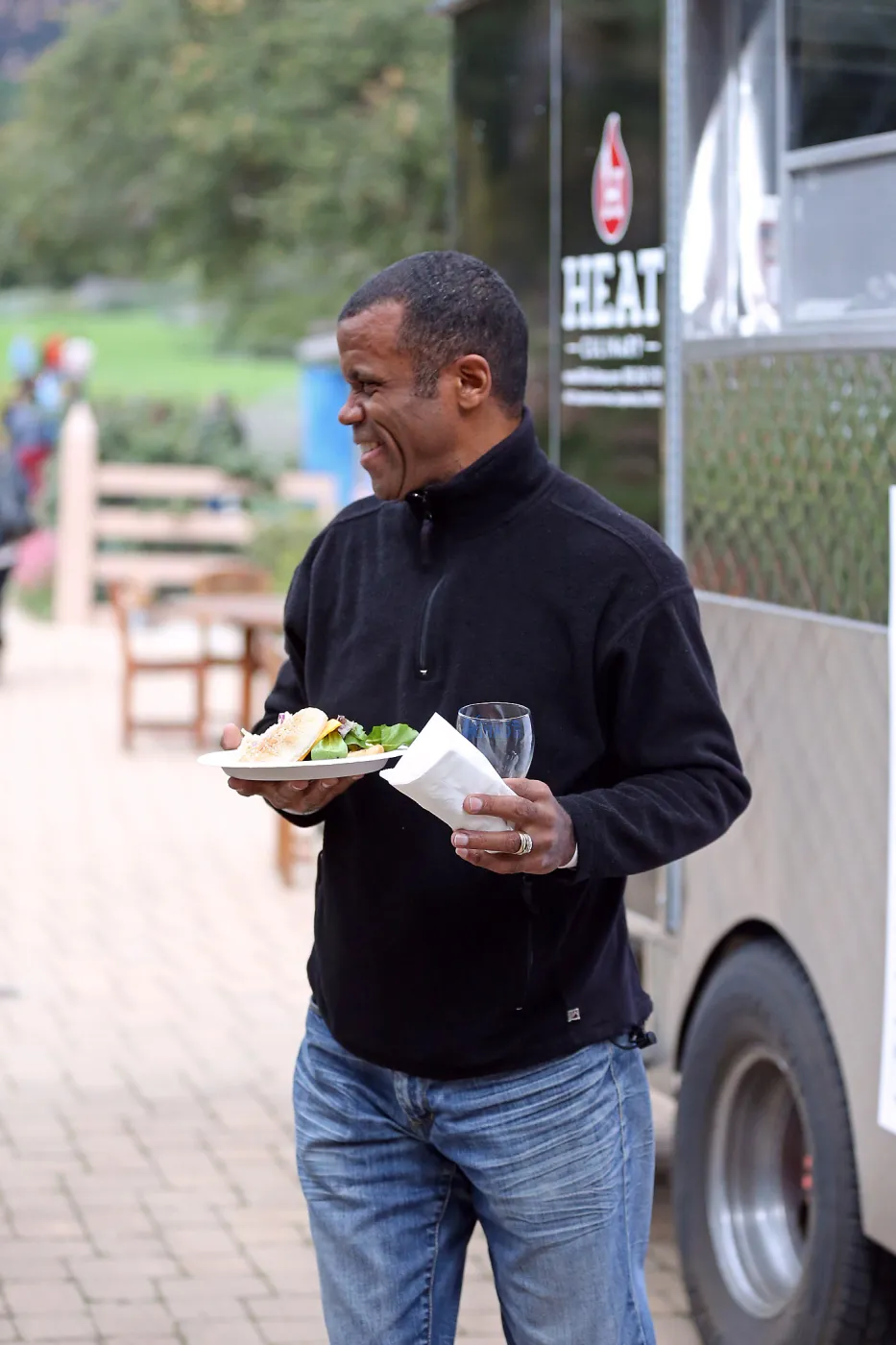 2015 Santa Barbara Beer Garden Event, HEAT Culinary Food Truck