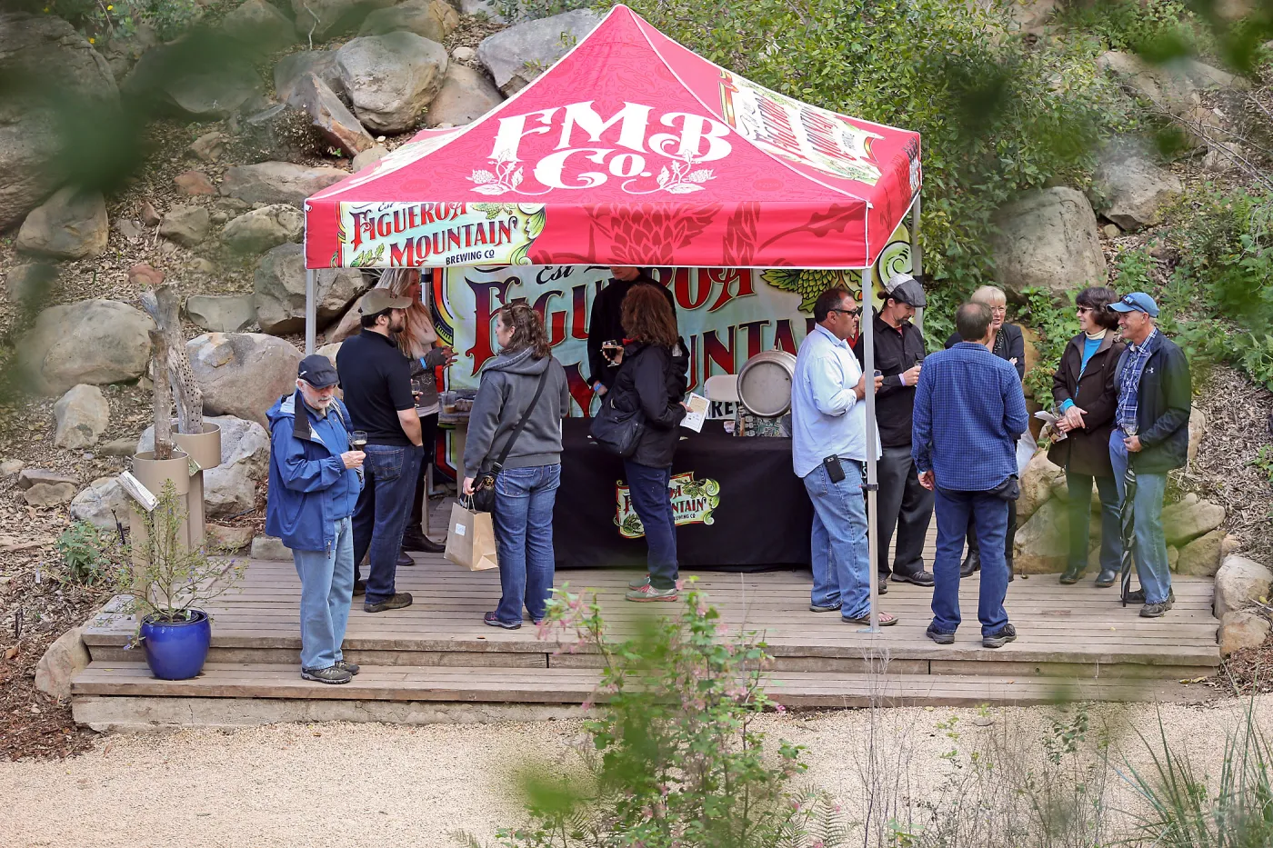 2015 Santa Barbara Beer Garden Event, Figueroa Mountain Brewing Co.