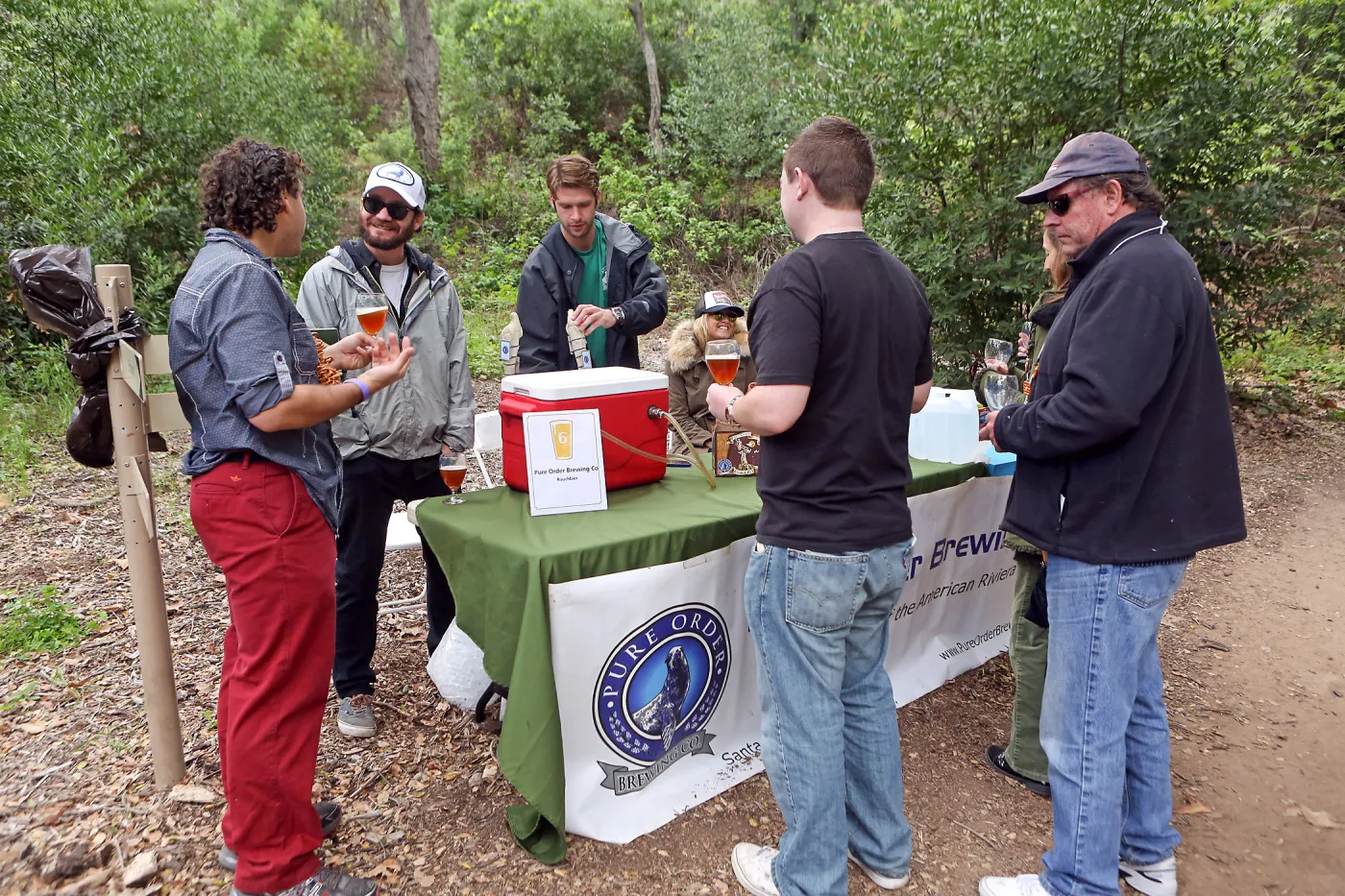 2015 Santa Barbara Beer Garden Event, Pure Order Brewing