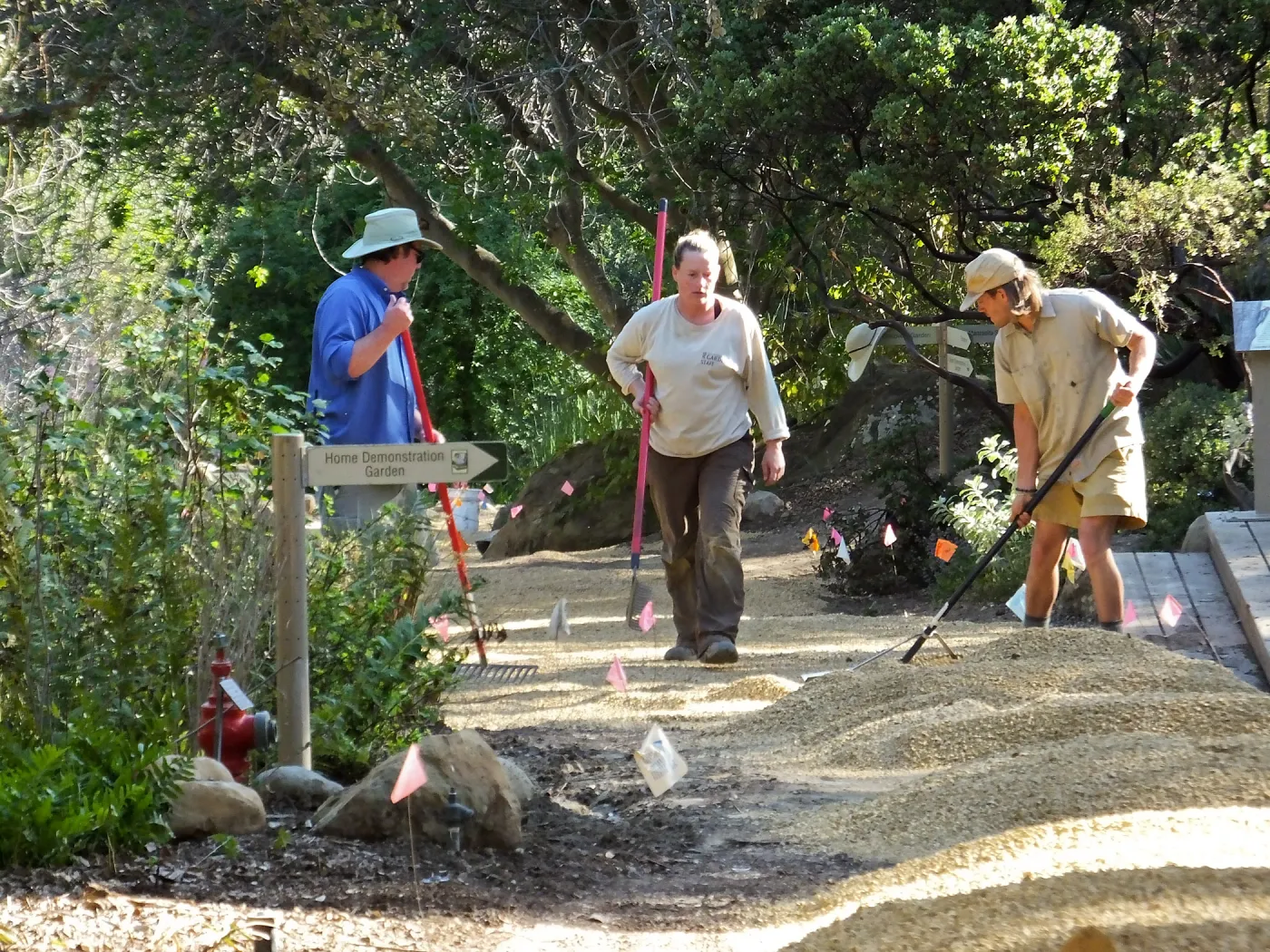 Arroyo Path Resurfacing after sewer installation
