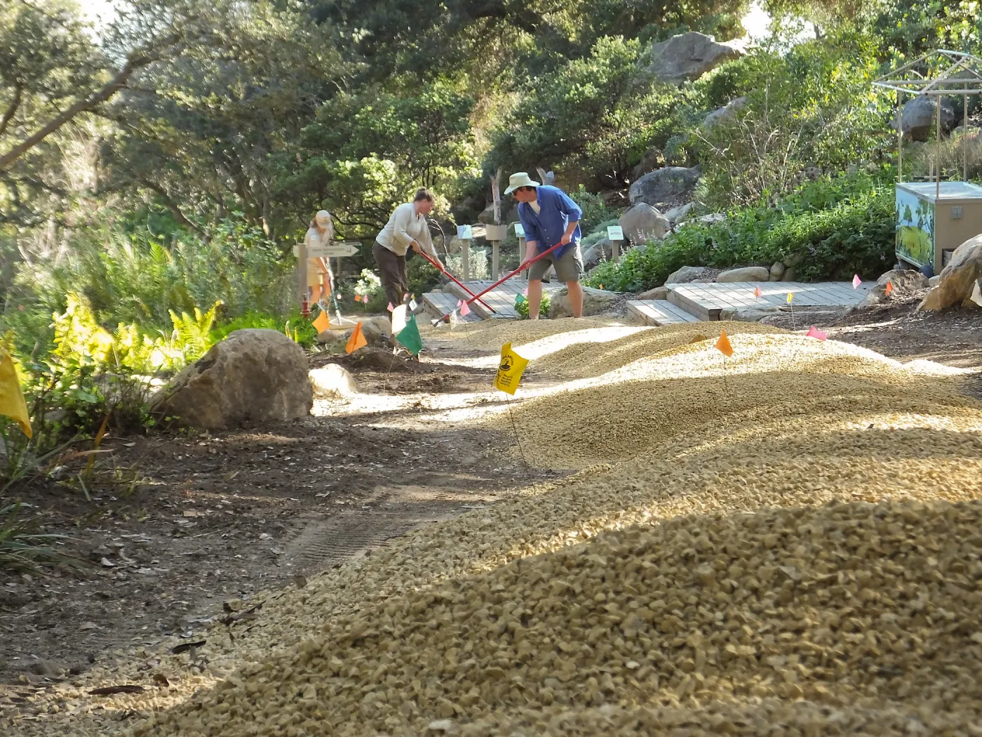 Arroyo Path Resurfacing after sewer installation