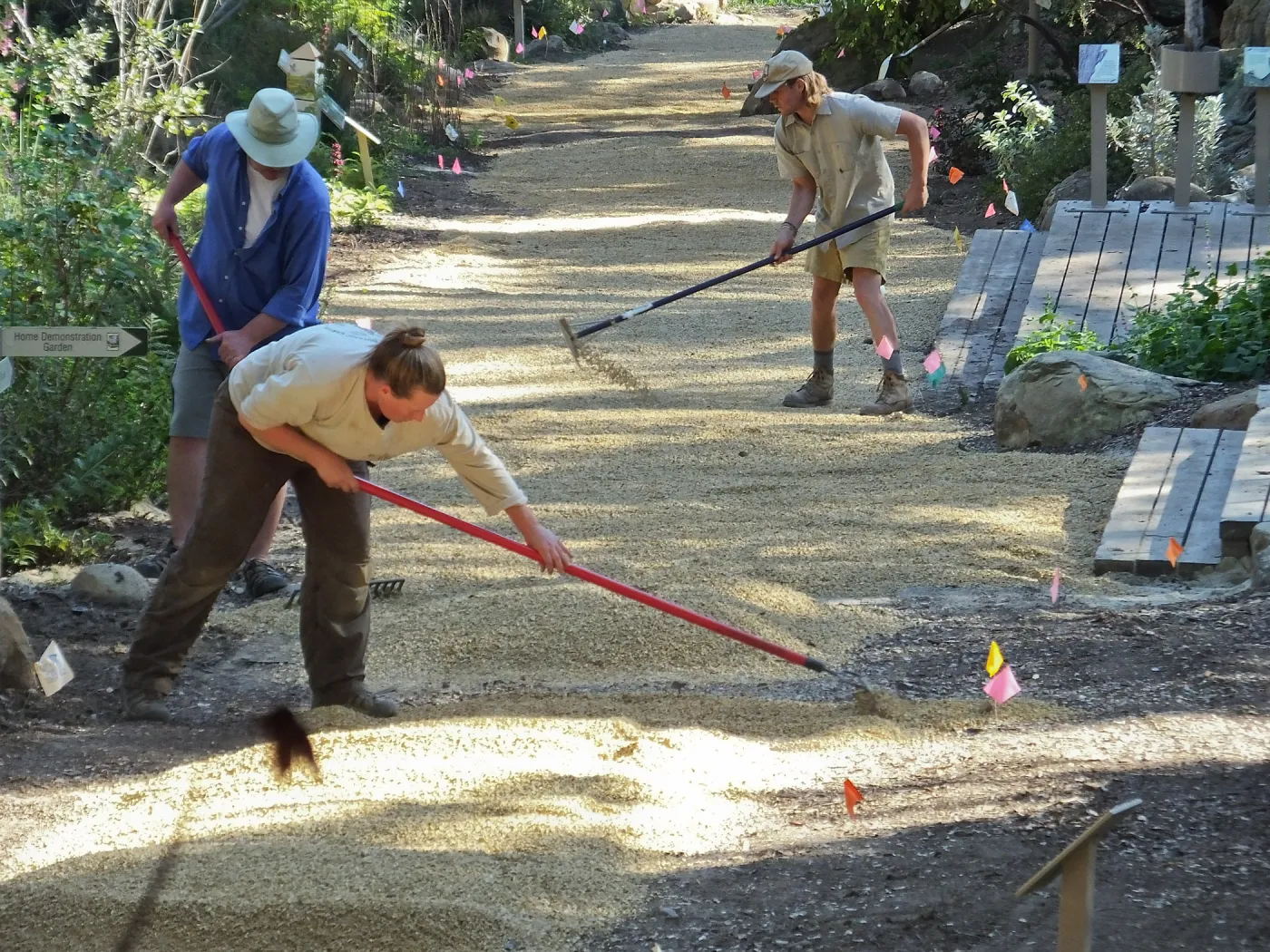 Arroyo Path Resurfacing after sewer installation