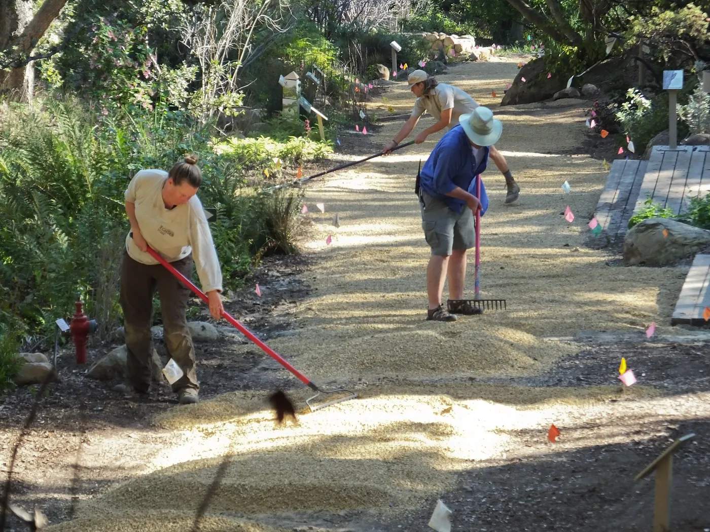 Arroyo Path Resurfacing after sewer installation