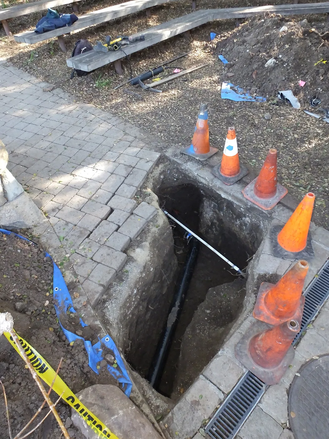Arroyo Sewer Construction