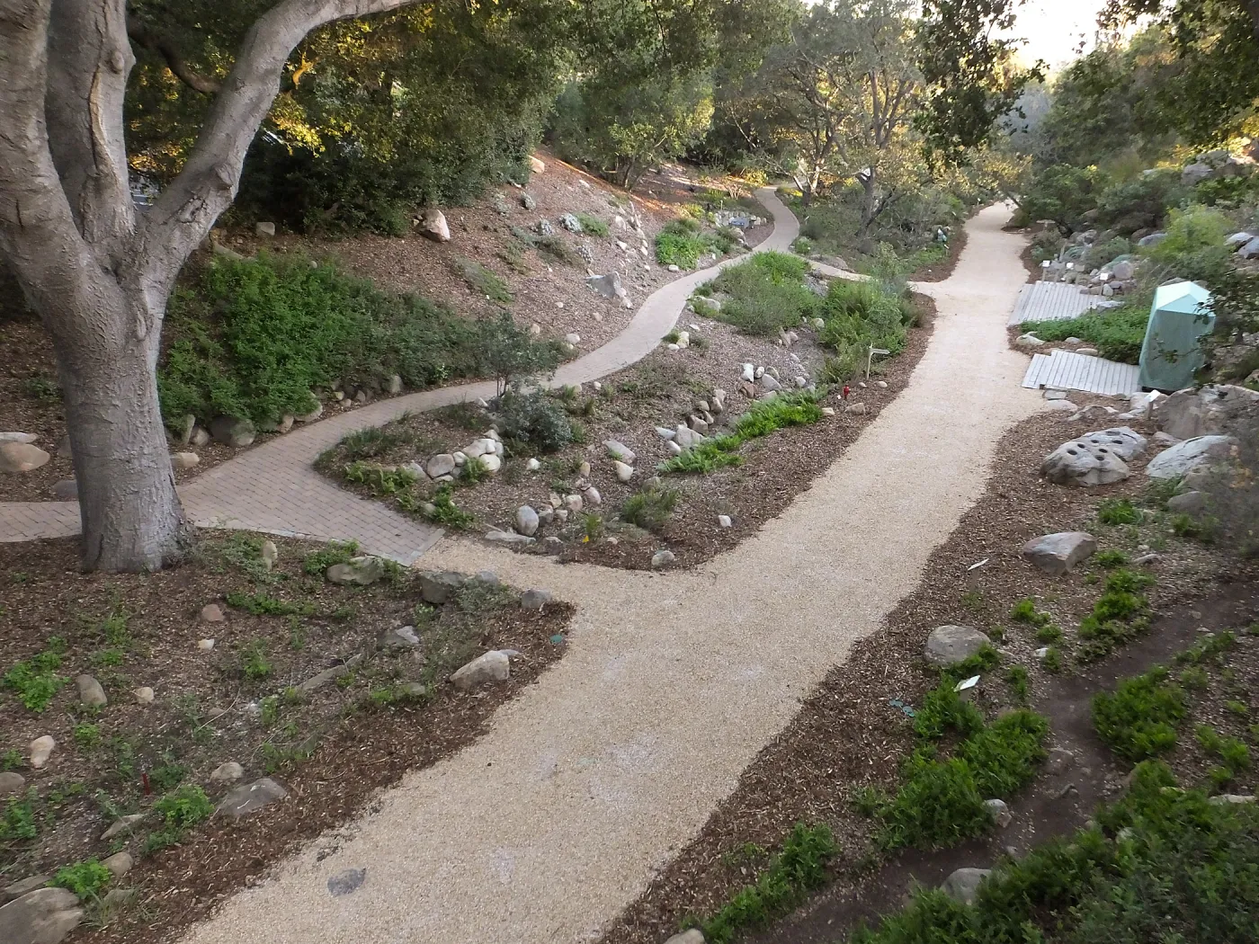Arroyo section after new sewer construction