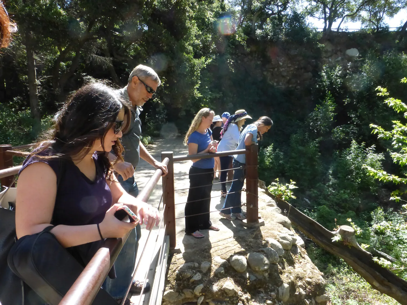 Visit Santa Barbara tour at Mission Dam