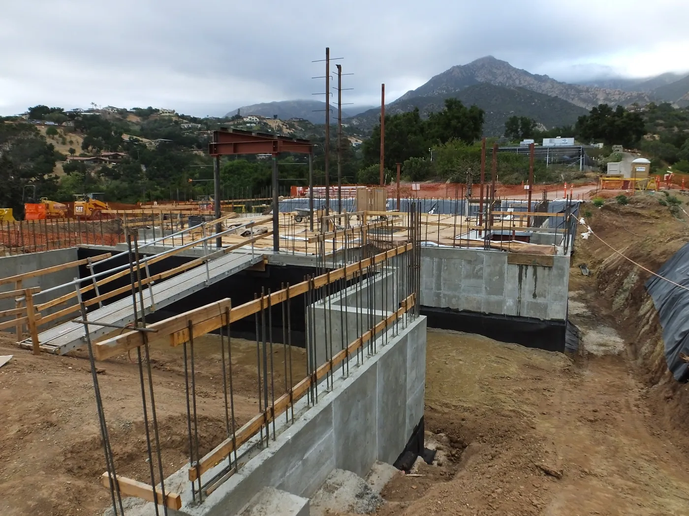 Pritzlaff Conservation Center Construction, Exterior looking northwest