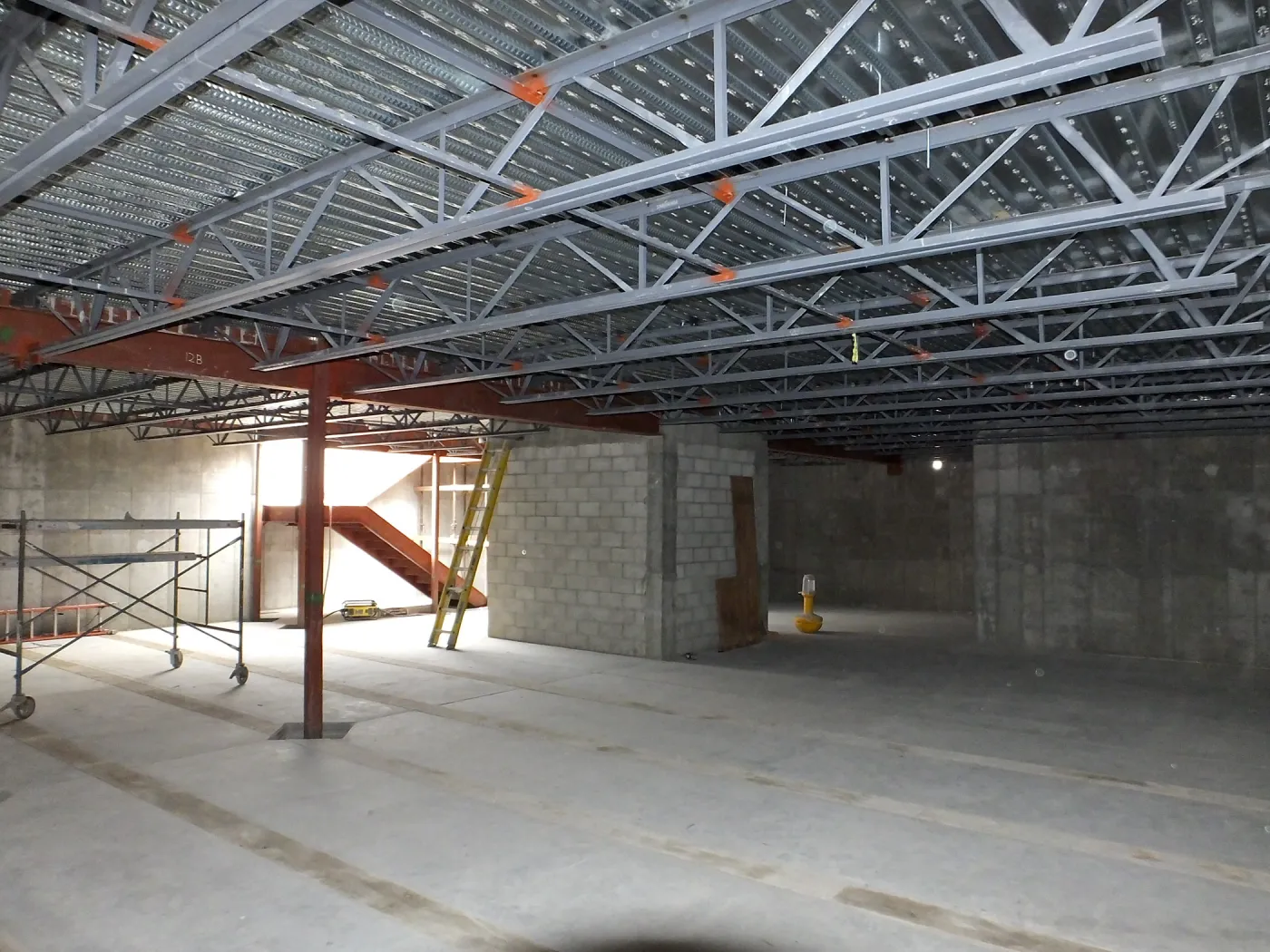 Pritzlaff Conservation Center Construction, looking southeast across Herbarium area