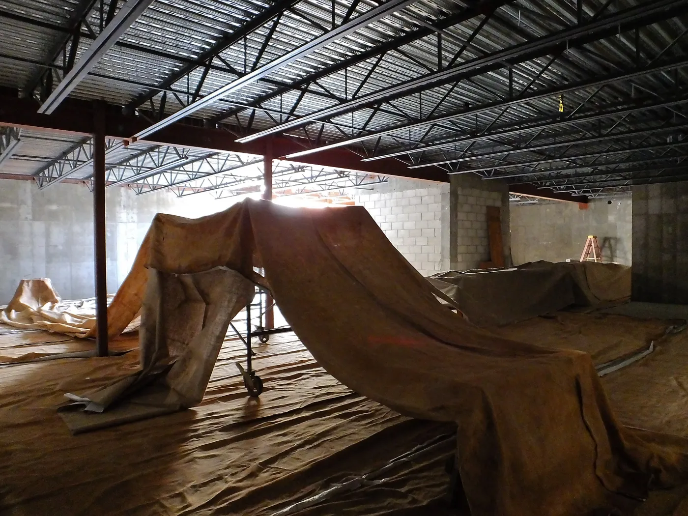 Pritzlaff Conservation Center Construction, looking southeast across Herbarium area