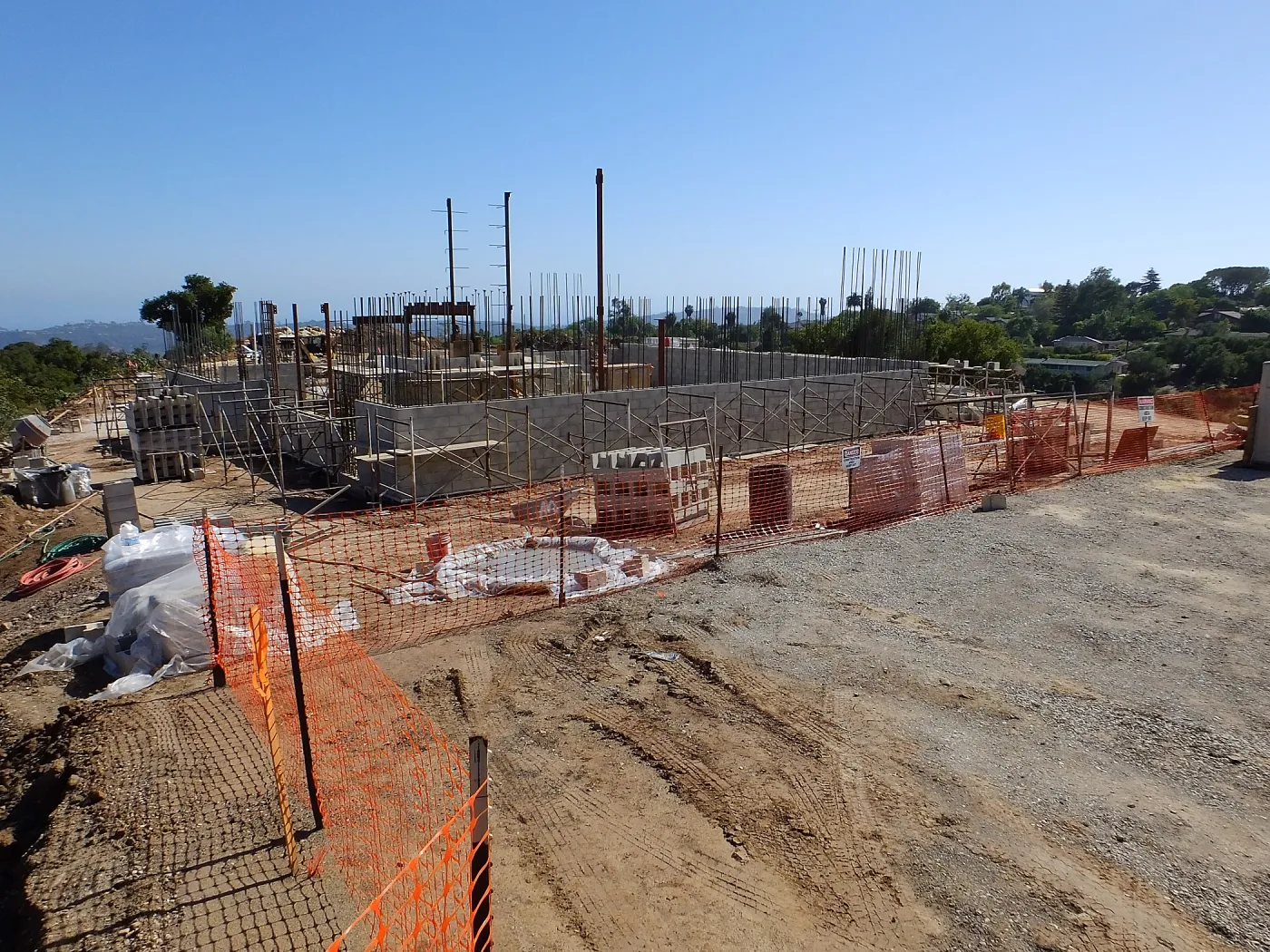 Pritzlaff Conservation Center Construction, exterior looking southwest