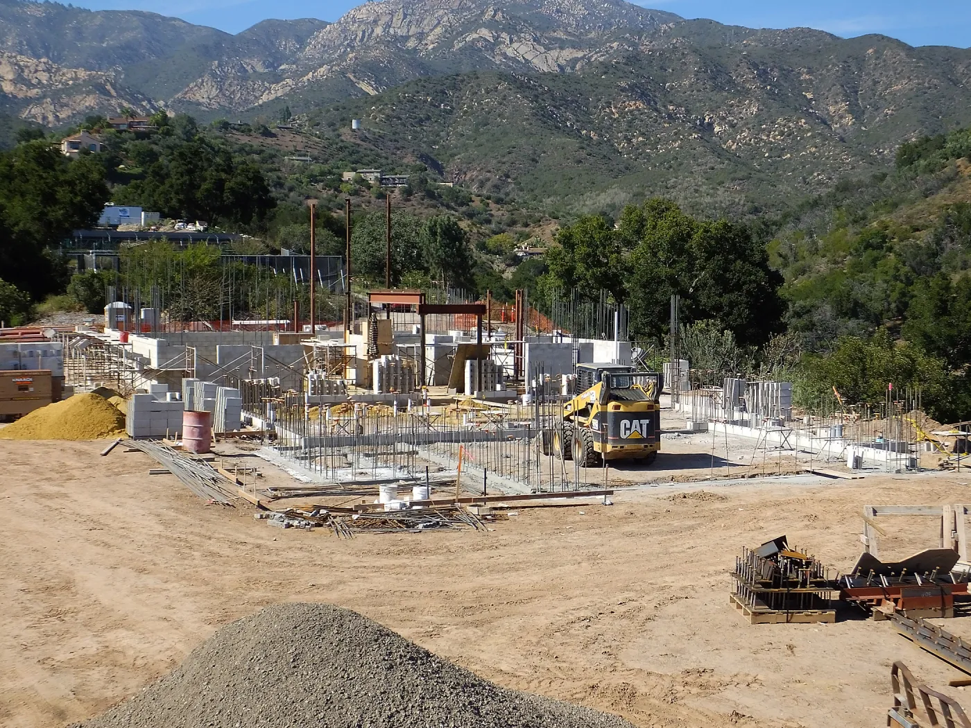 Pritzlaff Conservation Center Construction, Exterior looking northeast
