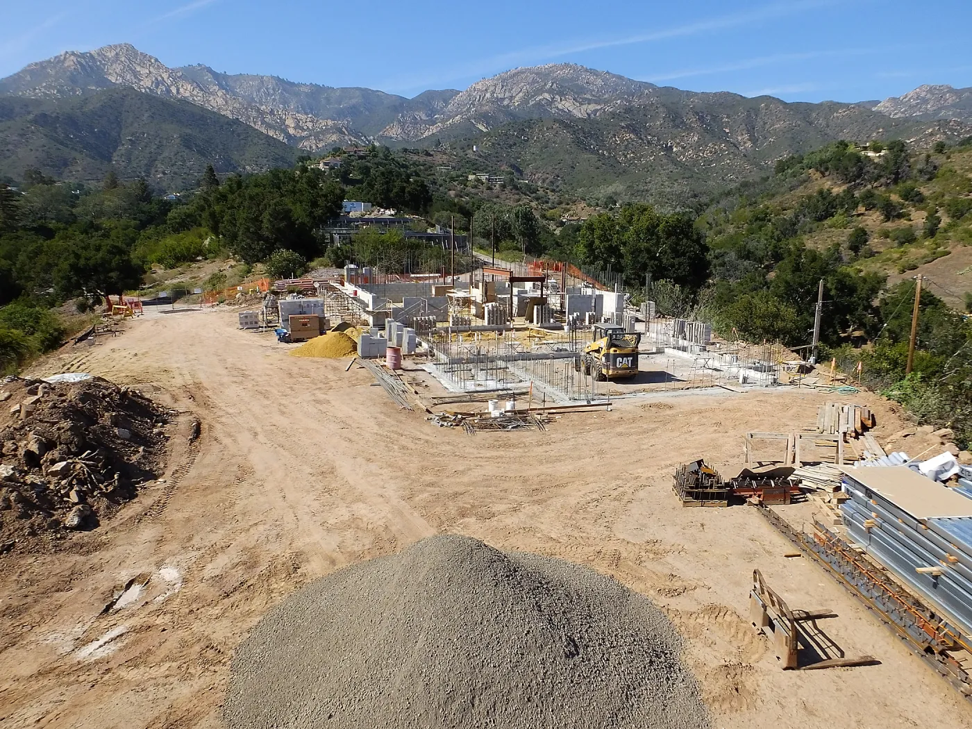 Pritzlaff Conservation Center Construction, Exterior looking northeast