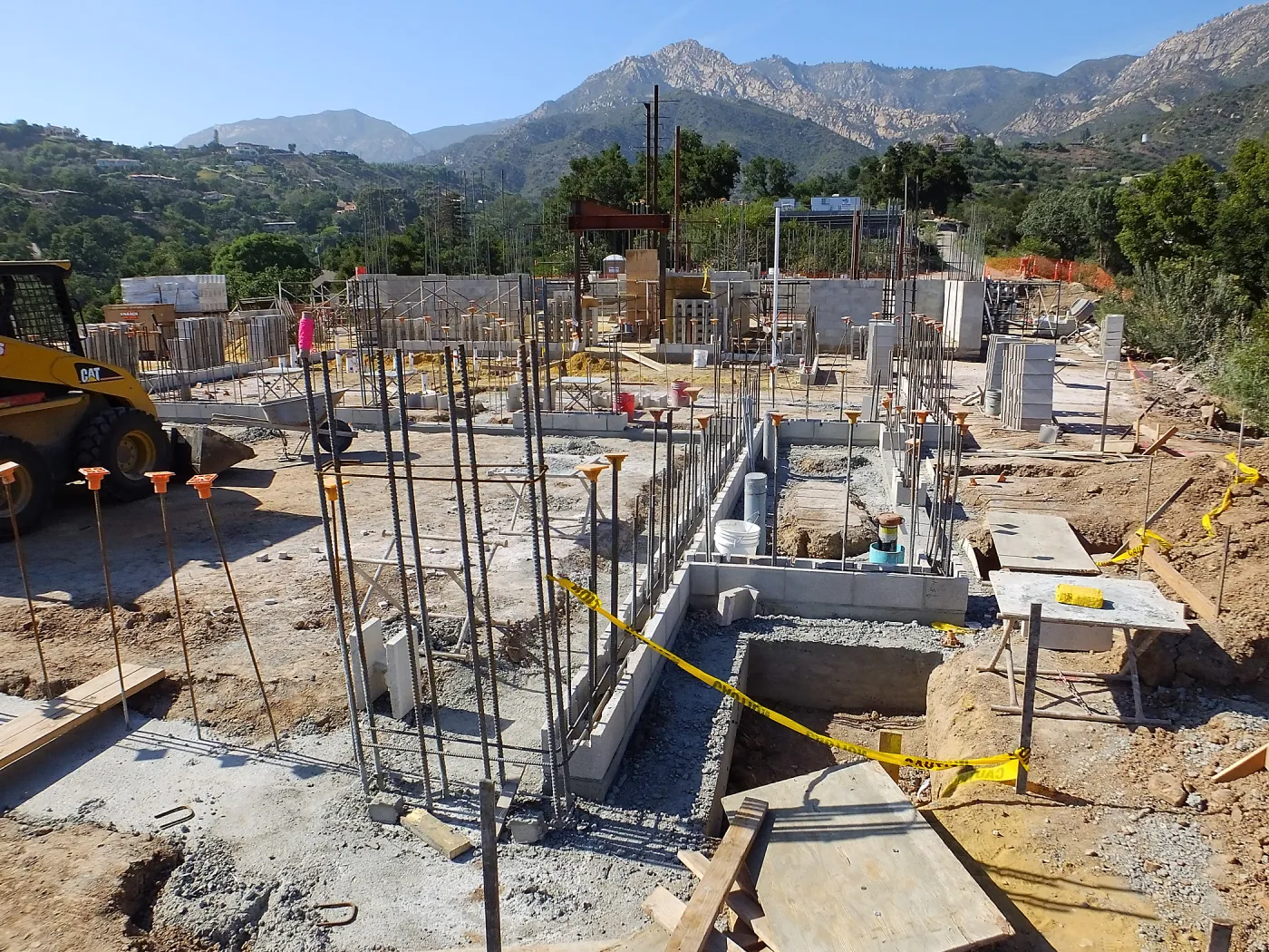 Pritzlaff Conservation Center Construction, Exterior looking northwest