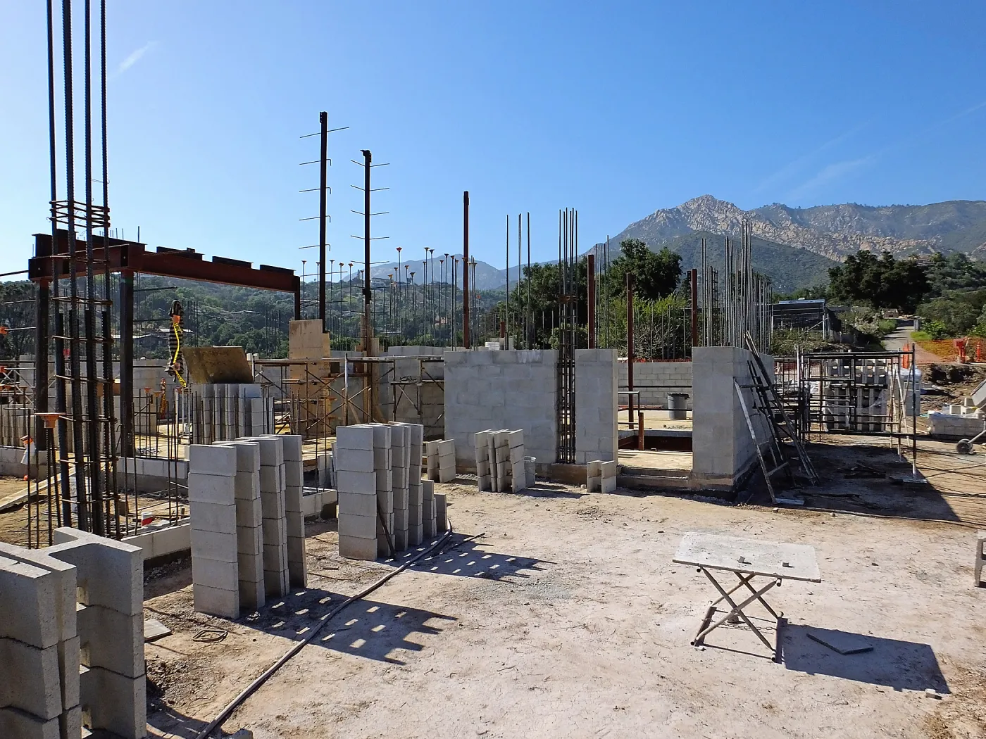 Pritzlaff Conservation Center Construction, Exterior looking northwest