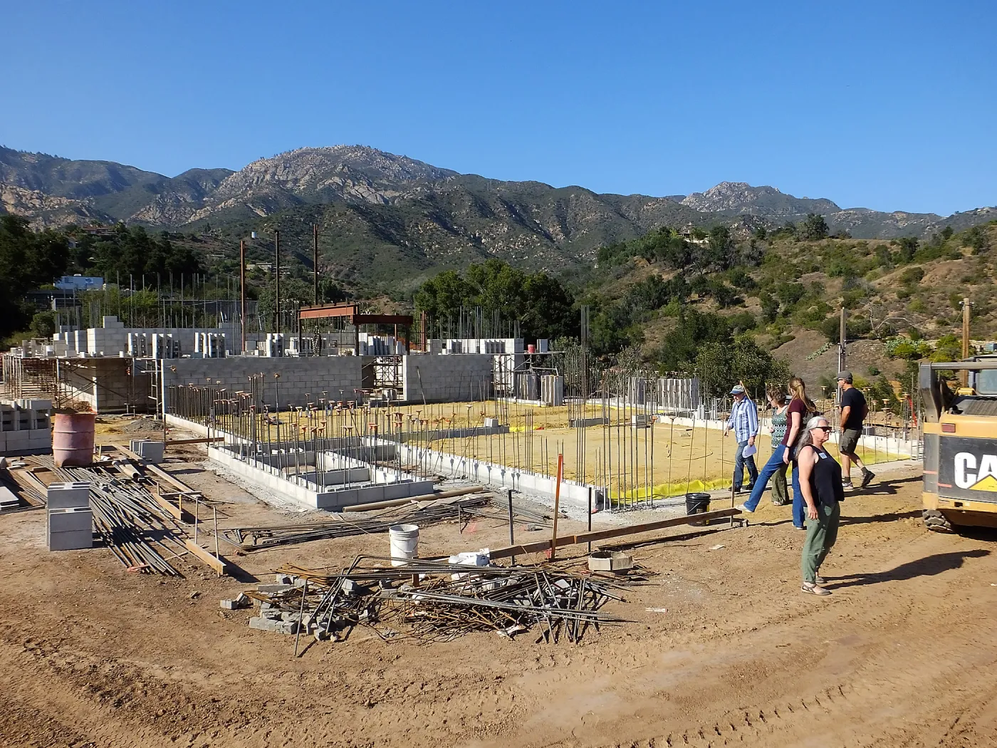Pritzlaff Conservation Center Construction, Exterior looking northeast