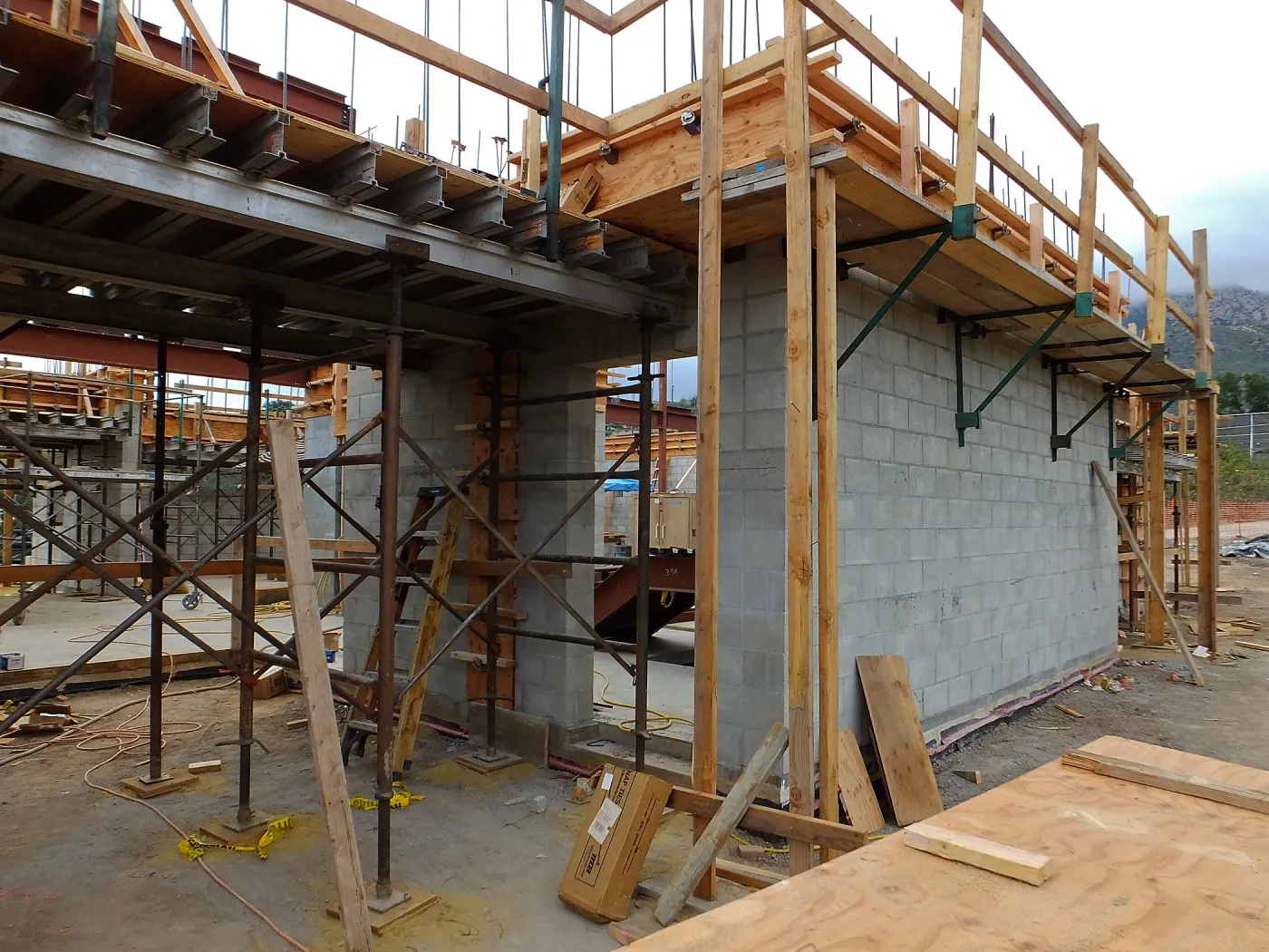 Pritzlaff Conservation Center Construction, east entrance