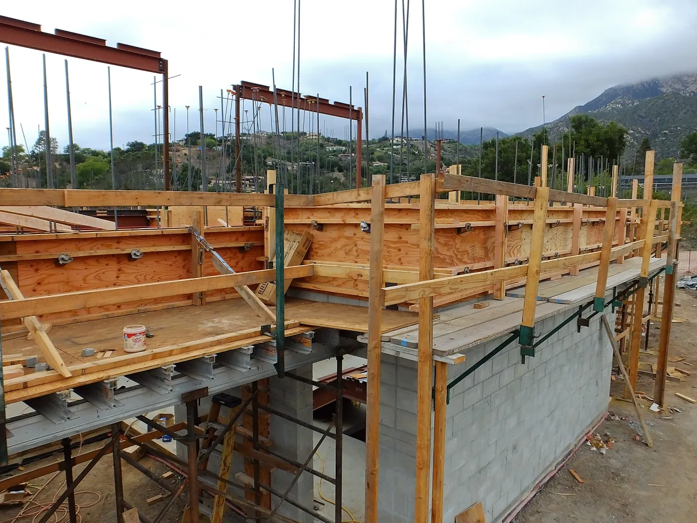 Pritzlaff Conservation Center Construction, east entrance