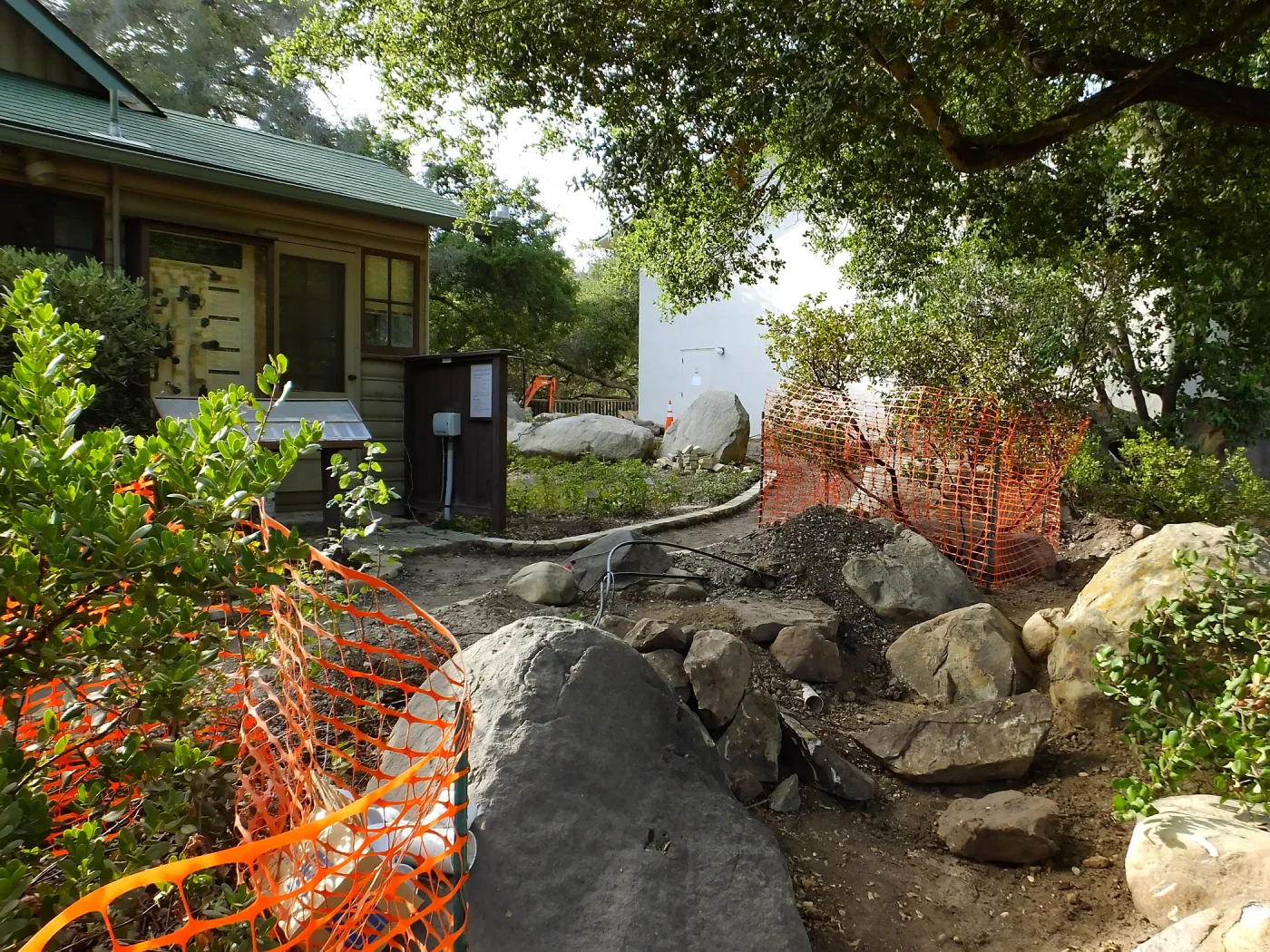 Home Demonstration Garden Renovation, view 10, east of Cottage looking northwest