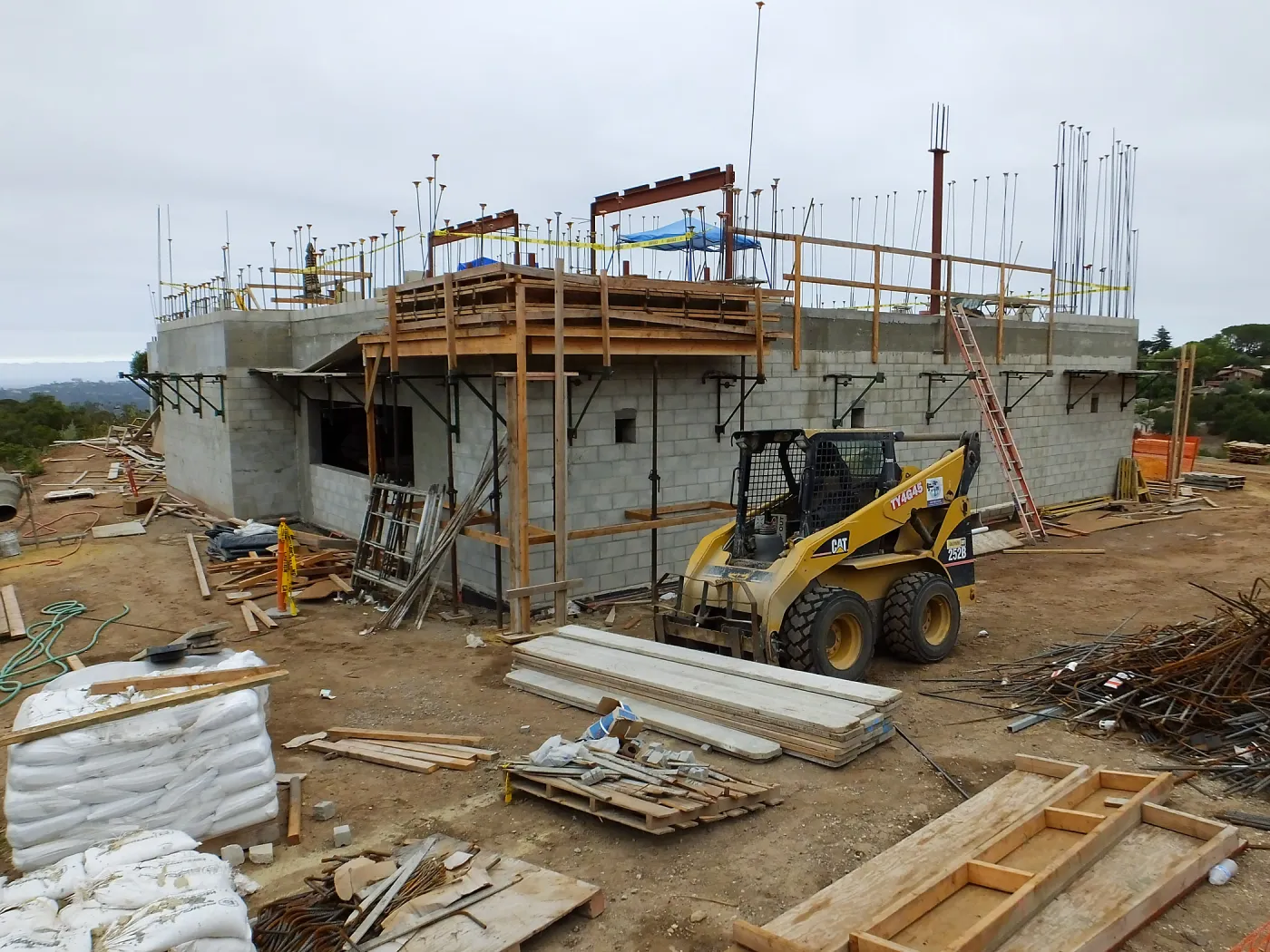 Pritzlaff Conservation Center Construction, exterior looking southwest