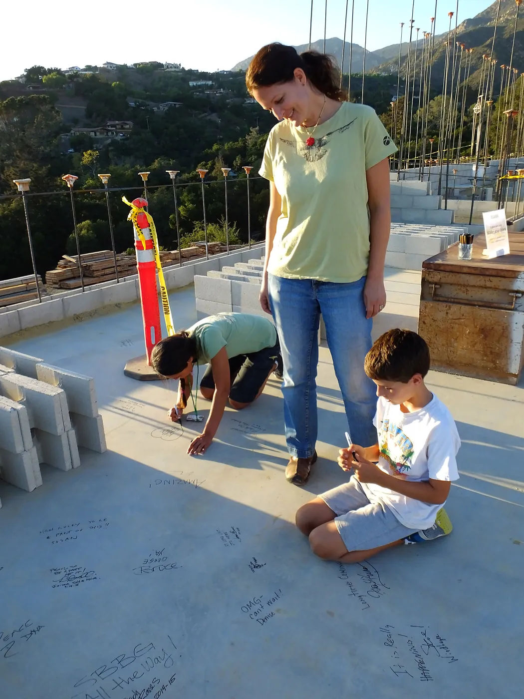 Pritzlaff Conservation Center Construction, Staff Tour and Pizza Party
