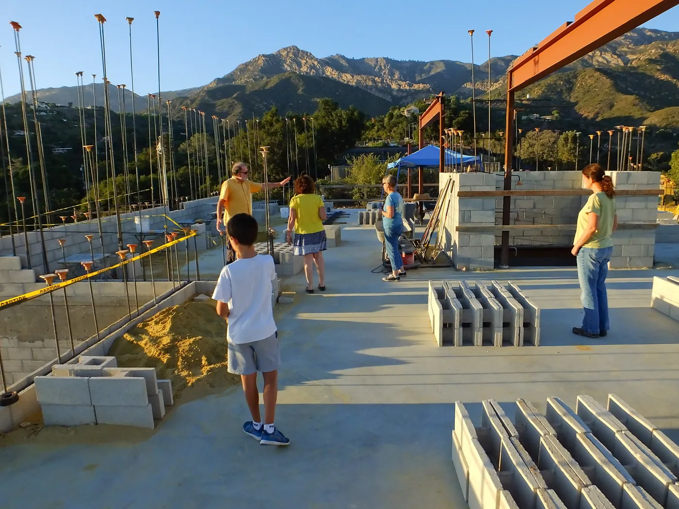 Pritzlaff Conservation Center Construction, Staff Tour and Pizza Party