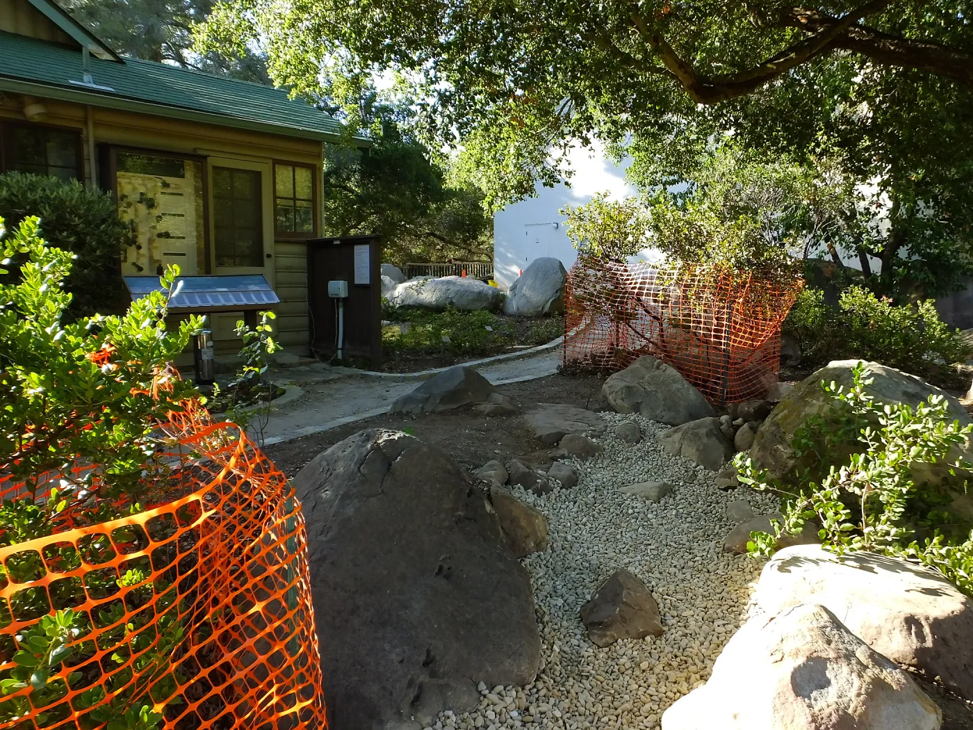 Home Demonstration Garden Renovation, view 10, east of Cottage looking northwest