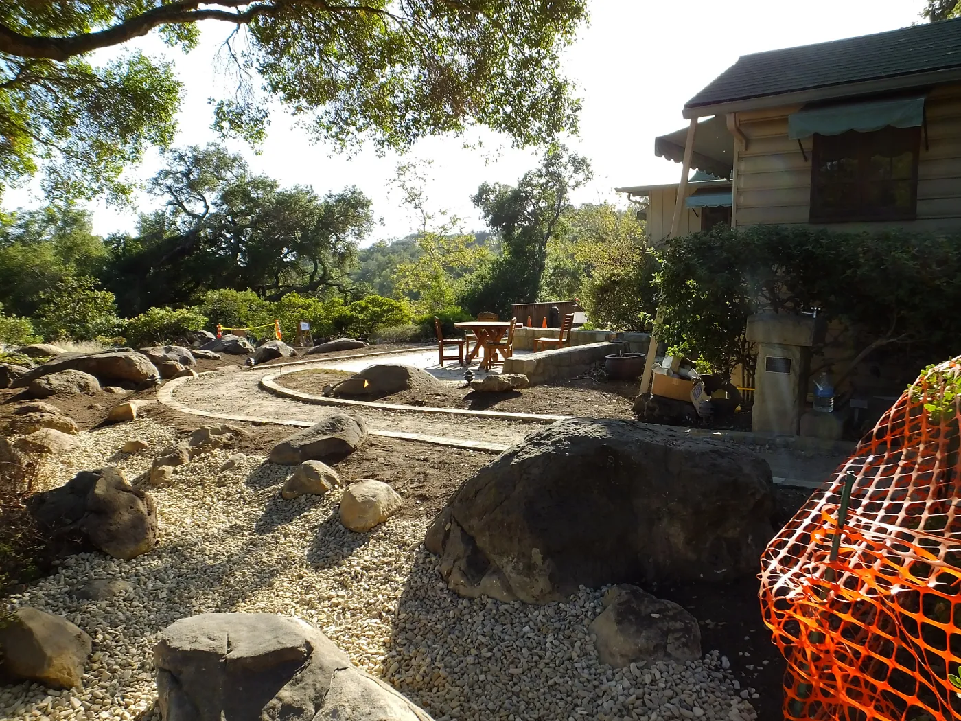 Home Demonstration Garden Renovation, view 11, east of Cottage looking southwest