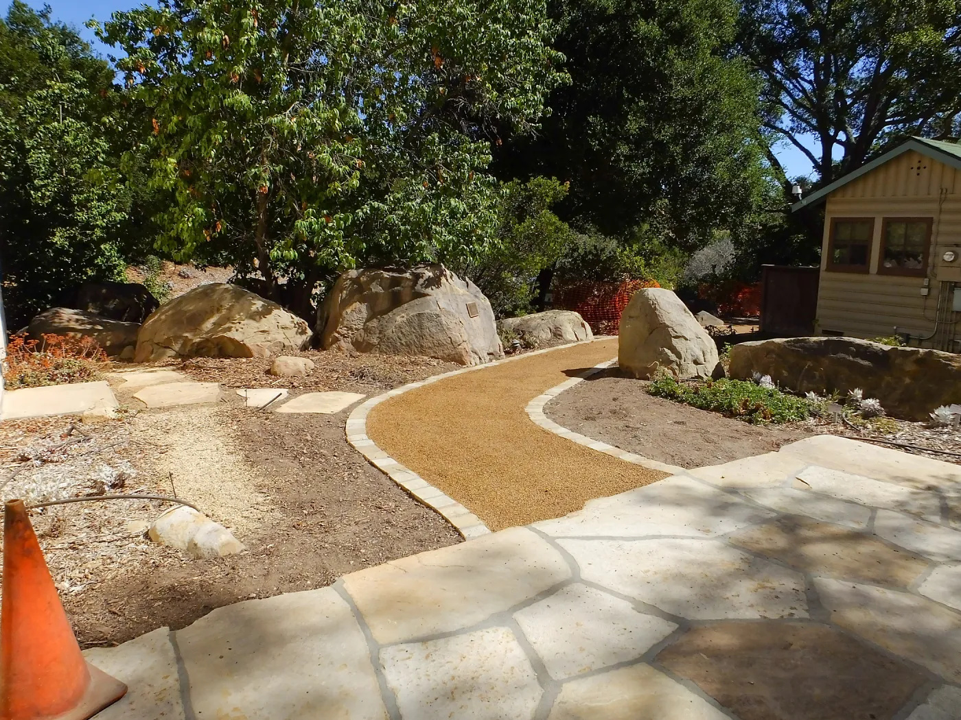Home Demonstration Garden Renovation, view 4, north side of Cottage