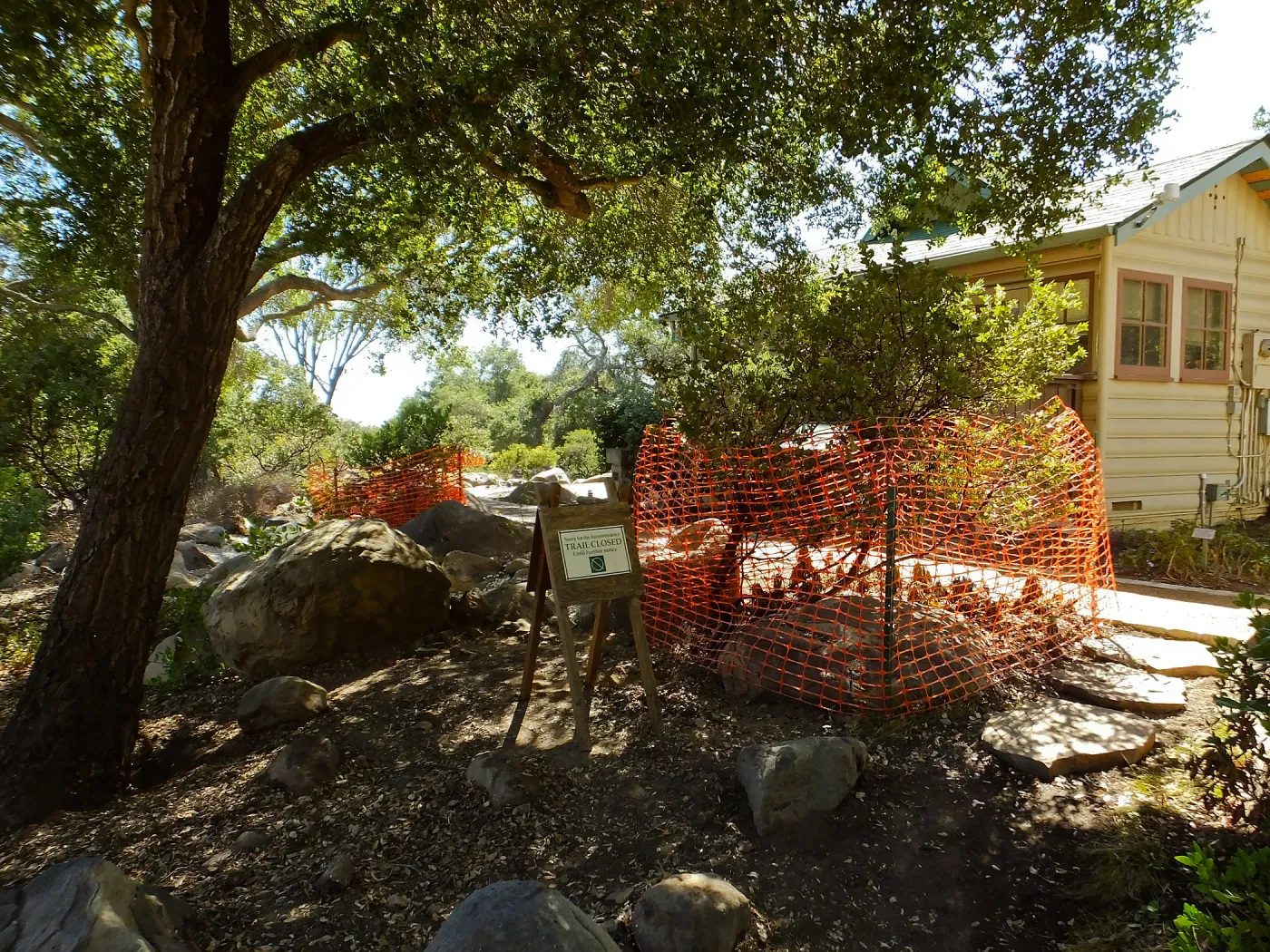 Home Demonstration Garden Renovation, view 7, east of Cottage