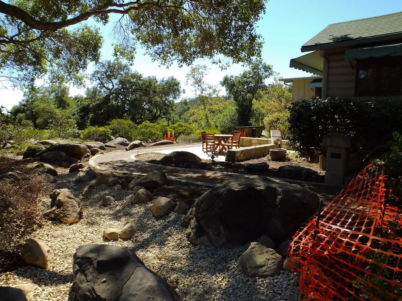 Home Demonstration Garden Renovation, view 11, east of Cottage looking southwest