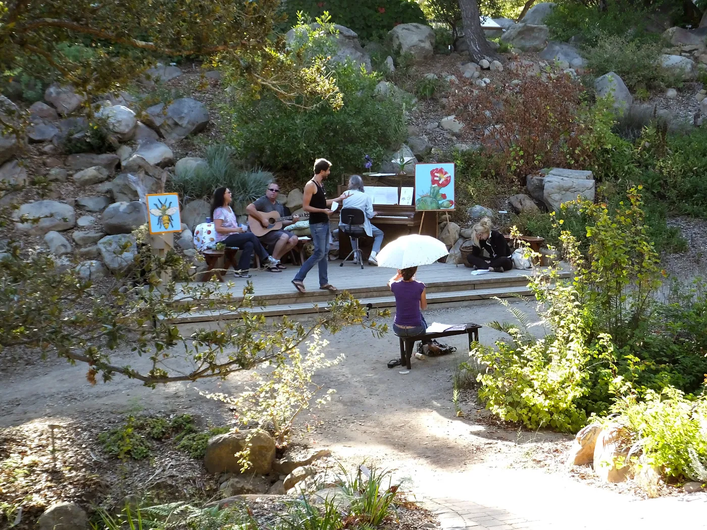 Trails n Tails 2014, Plant Reproduction Play rehearsal