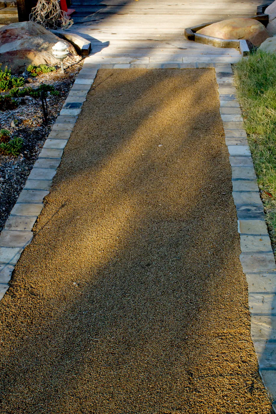 Home Demonstration Garden Renovation, Eco-Pave pathway