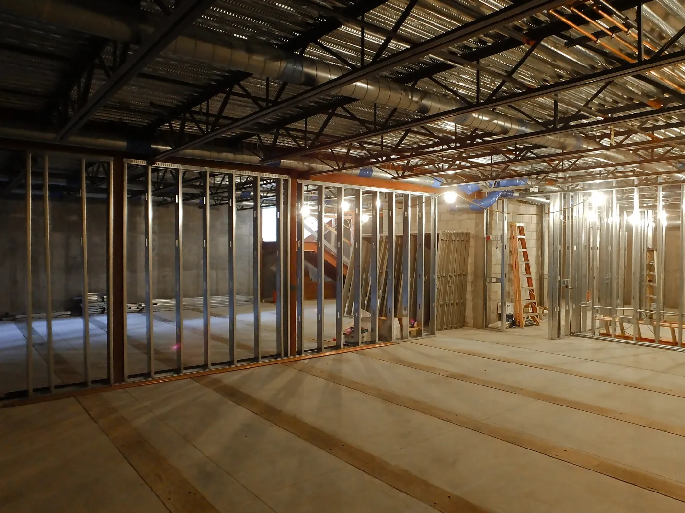 Pritzlaff Conservation Center Construction, looking southeast across Herbarium area