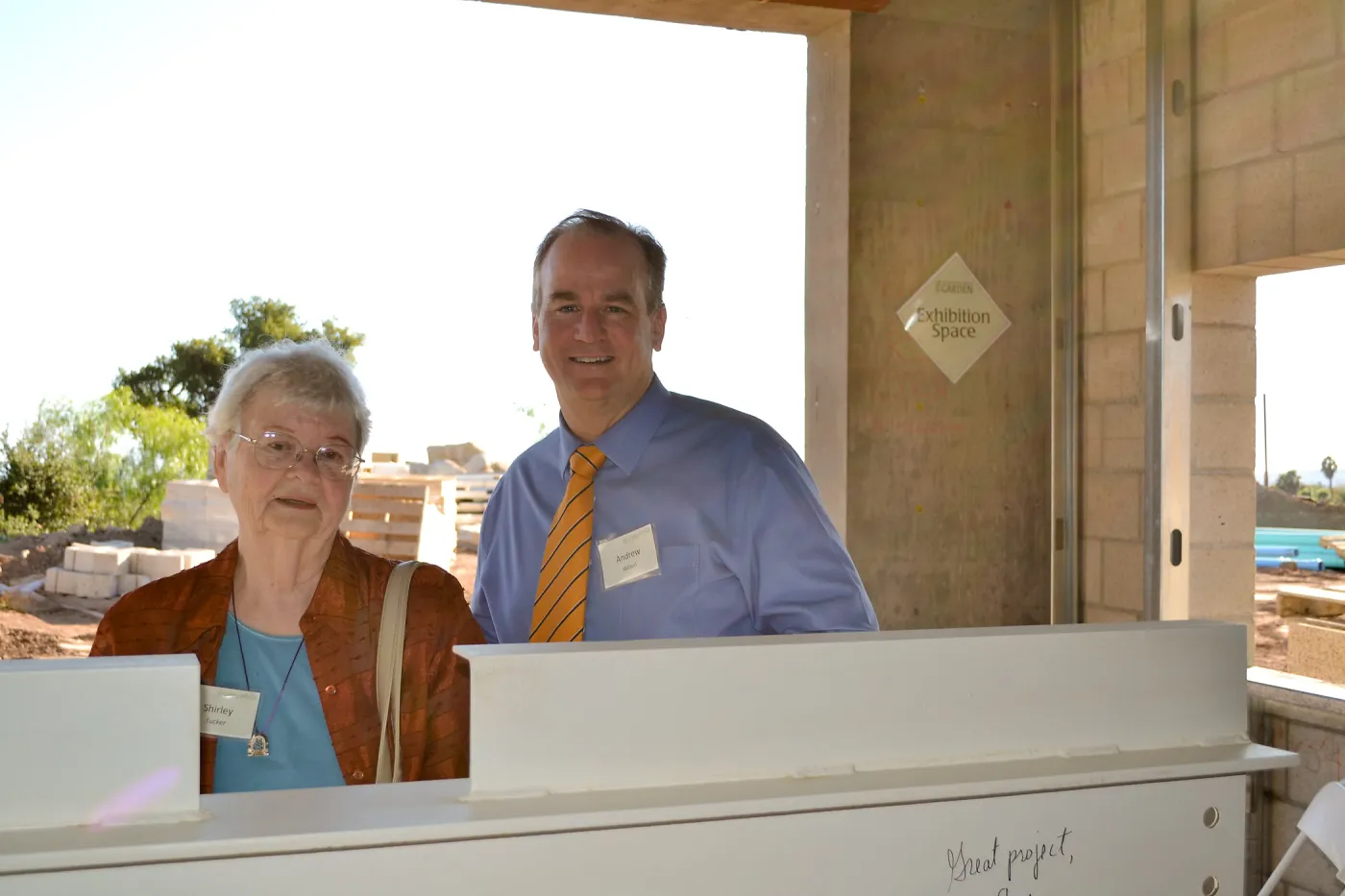 Pritzlaff Conservation Center, Wishes in the Walls event, beam signing