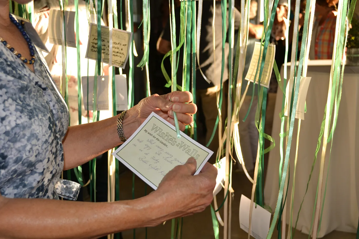Pritzlaff Conservation Center, Wishes in the Walls event, Wishing Wall