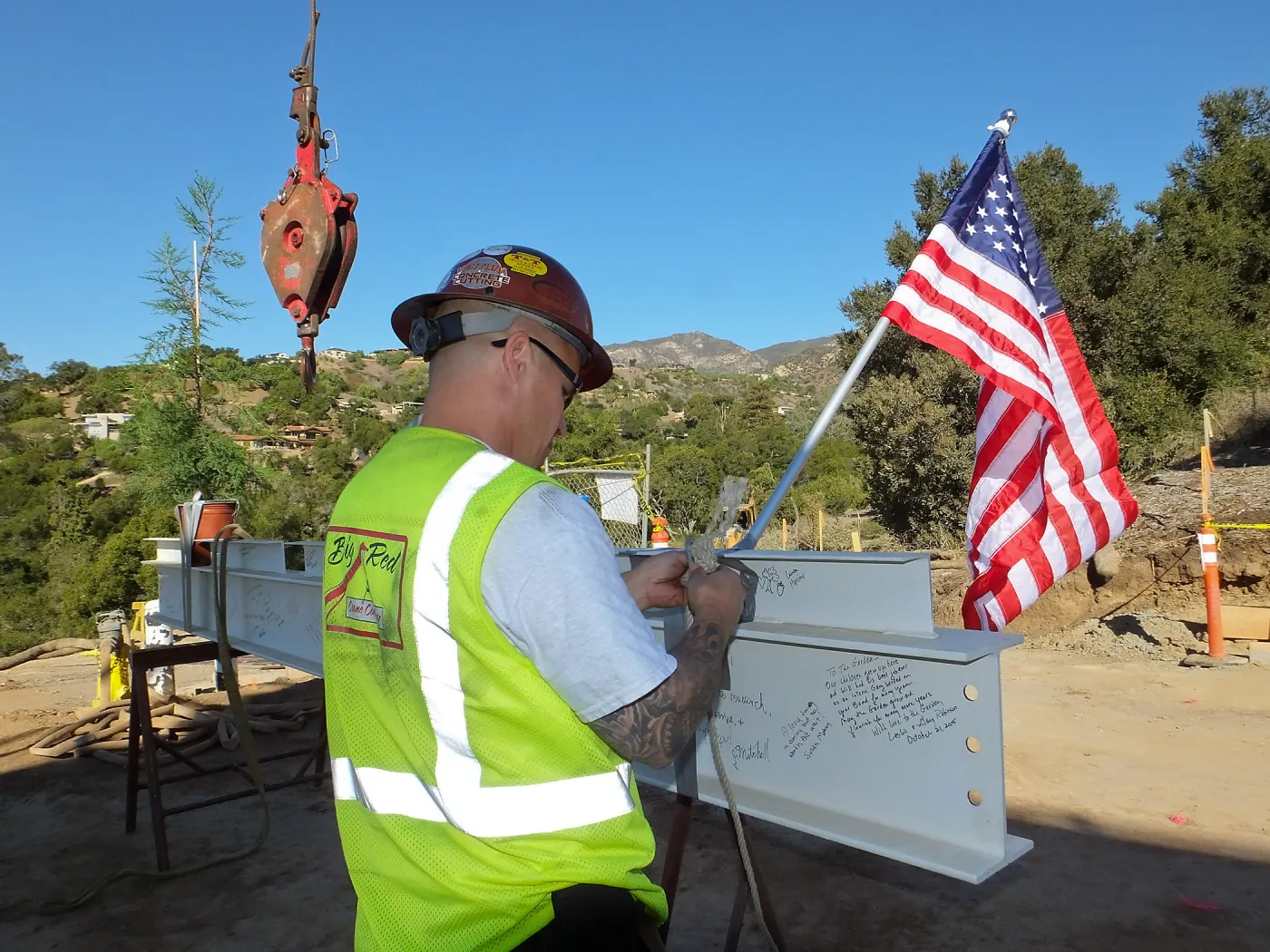 Pritzlaff Conservation Center Construction, Topping Off