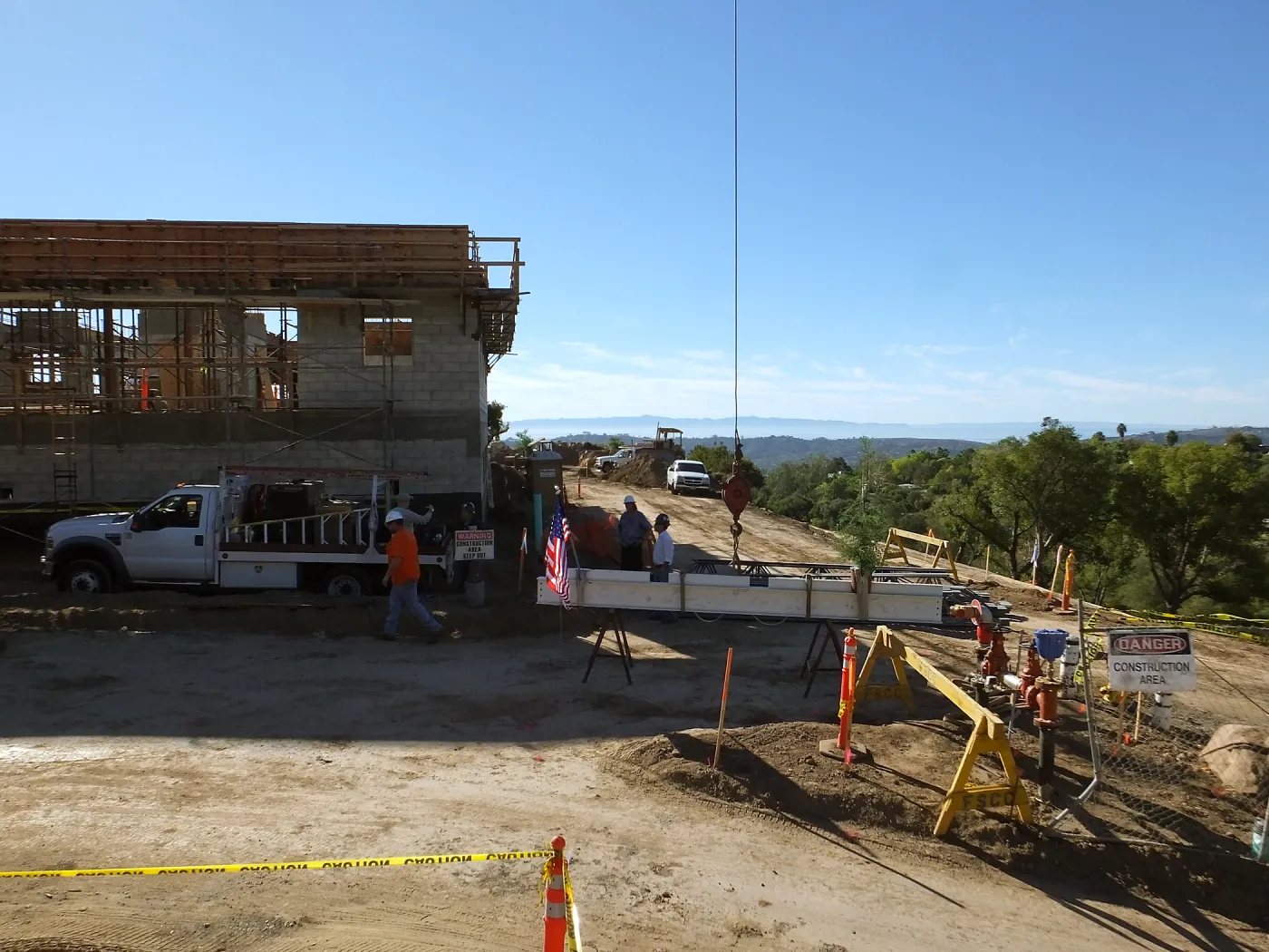 Pritzlaff Conservation Center Construction, Topping Off
