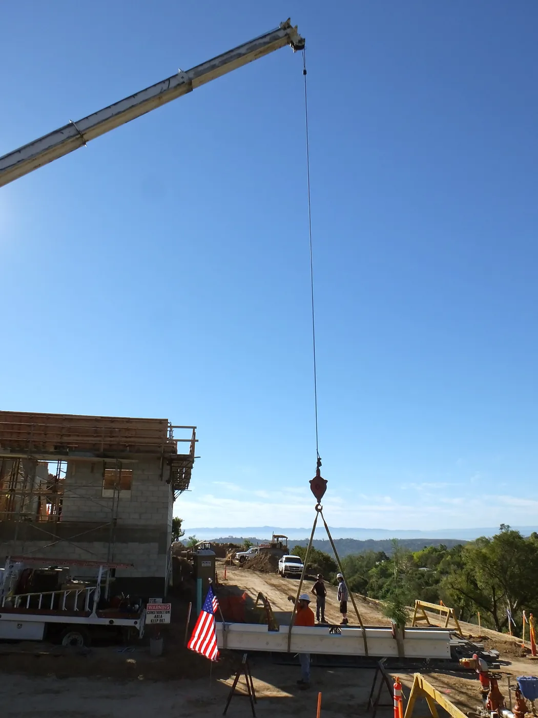 Pritzlaff Conservation Center Construction, Topping Off
