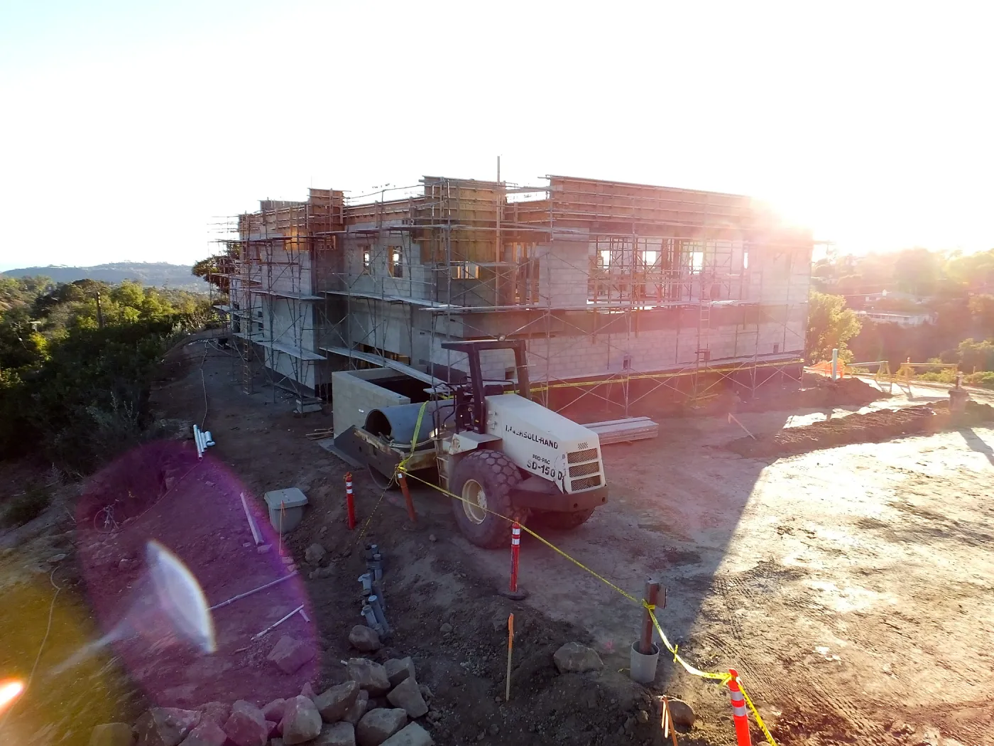 Pritzlaff Conservation Center Construction, exterior looking southwest