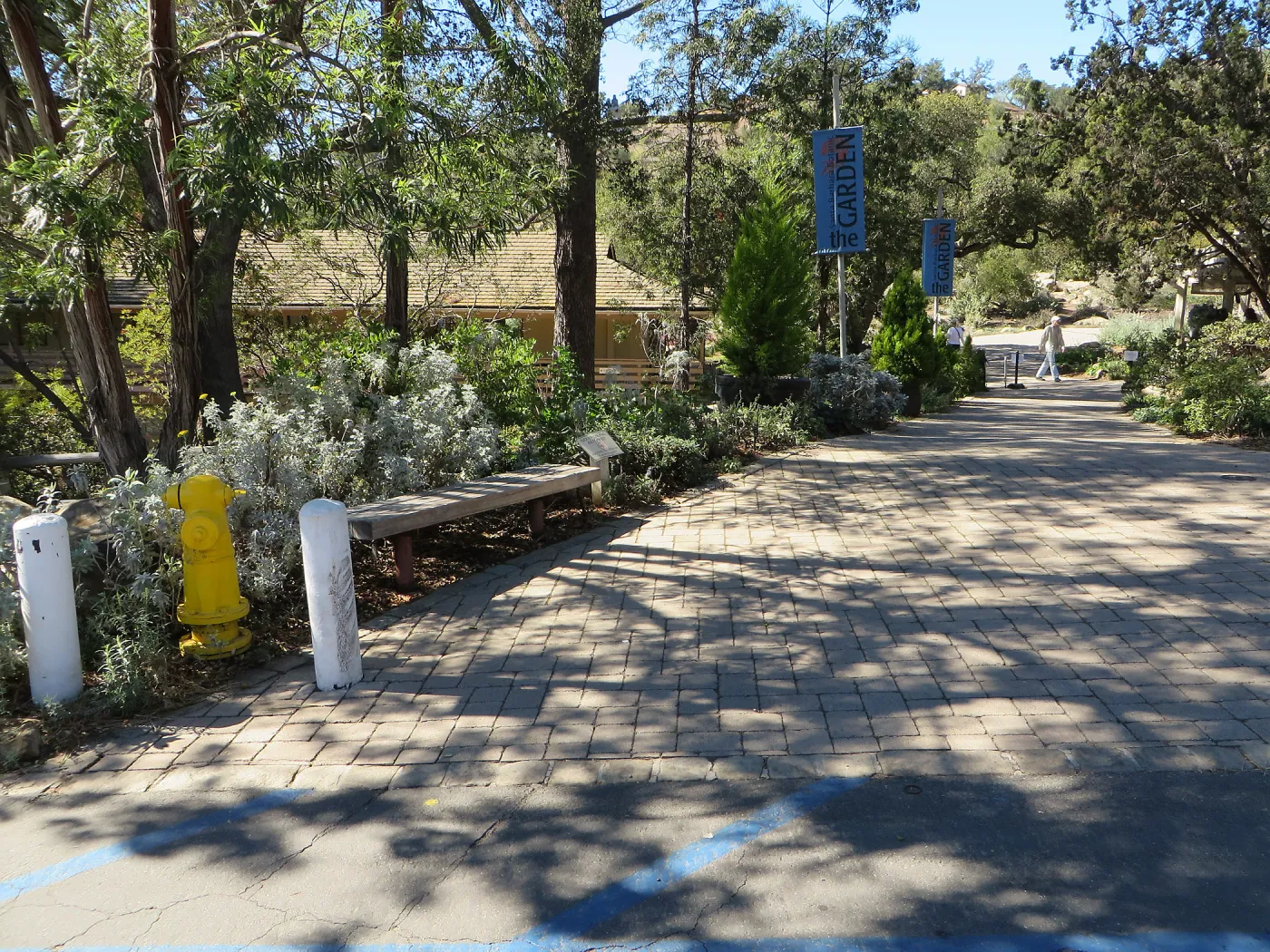 Garden entrance